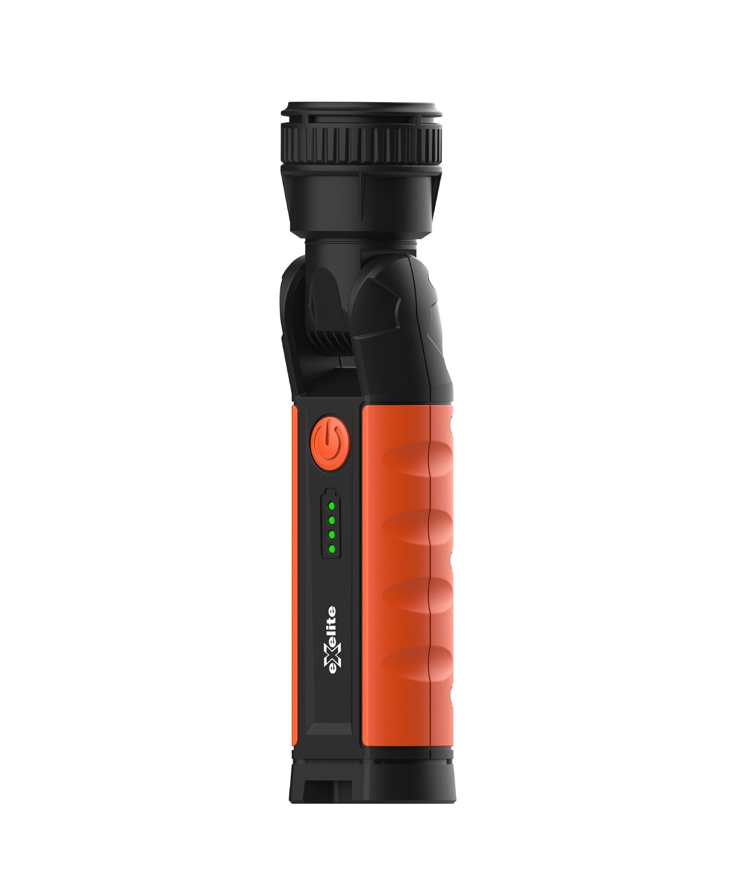 Adjustable Zoom Torch: LED 180° Rechargeable 900LM Flood Spot Beam Torch IP54 IK08