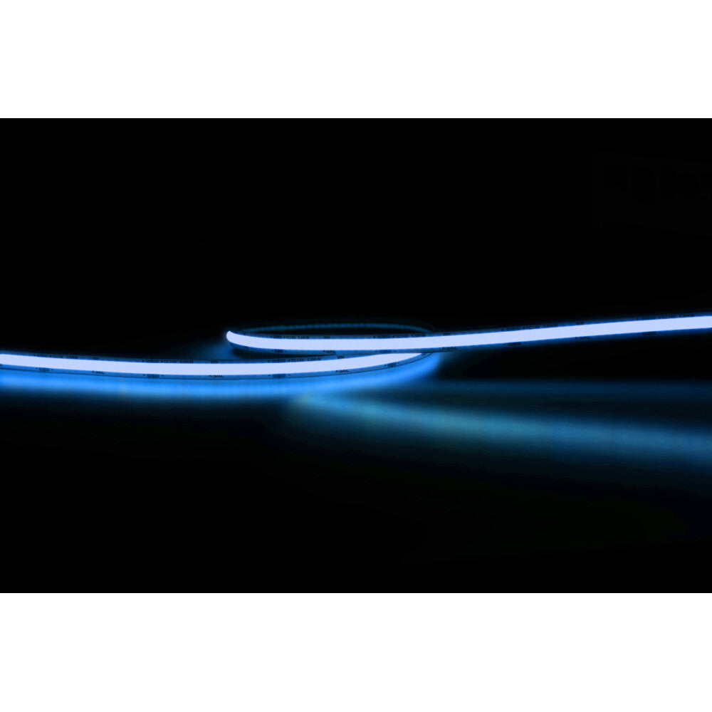 Flexi Streamline 24V Single Colour - LED COB Strip 24V 10W/M Dimmable IP65 Blue Max Run 5M