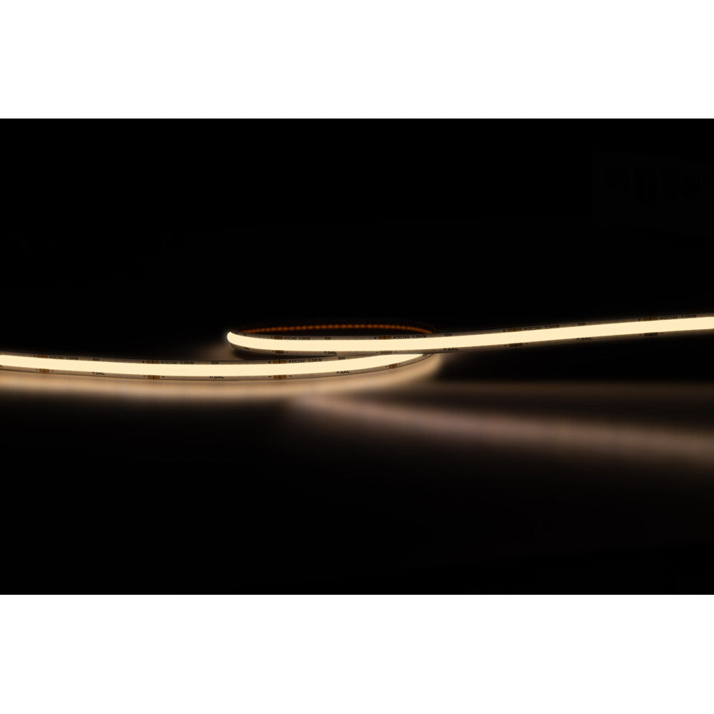 Flexi Streamline 24V Single Colour - LED Strip Kit 5M 240V 6W/M Cri90 6K COB Driver