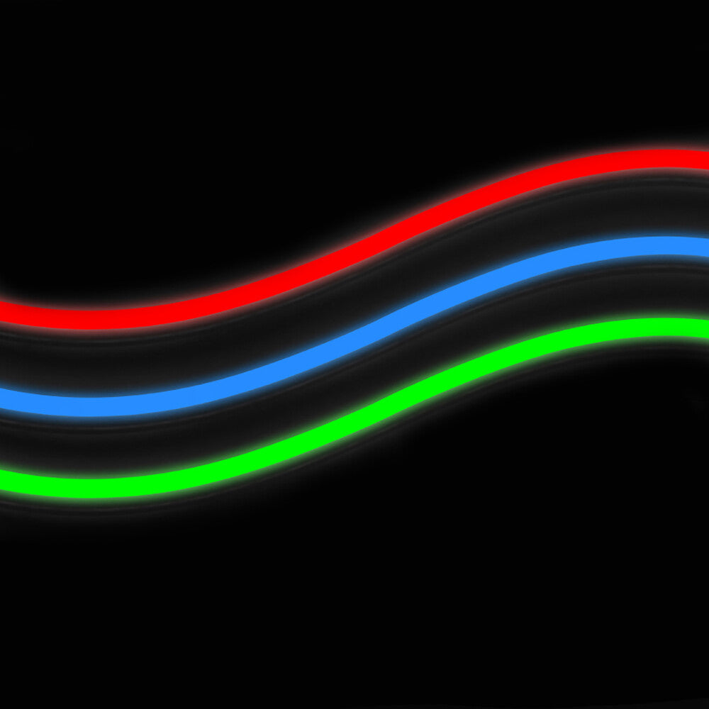 LED Neon Kit Side Bend 6X12mm 5M 24V 10W M RGB IP67 5M Roll