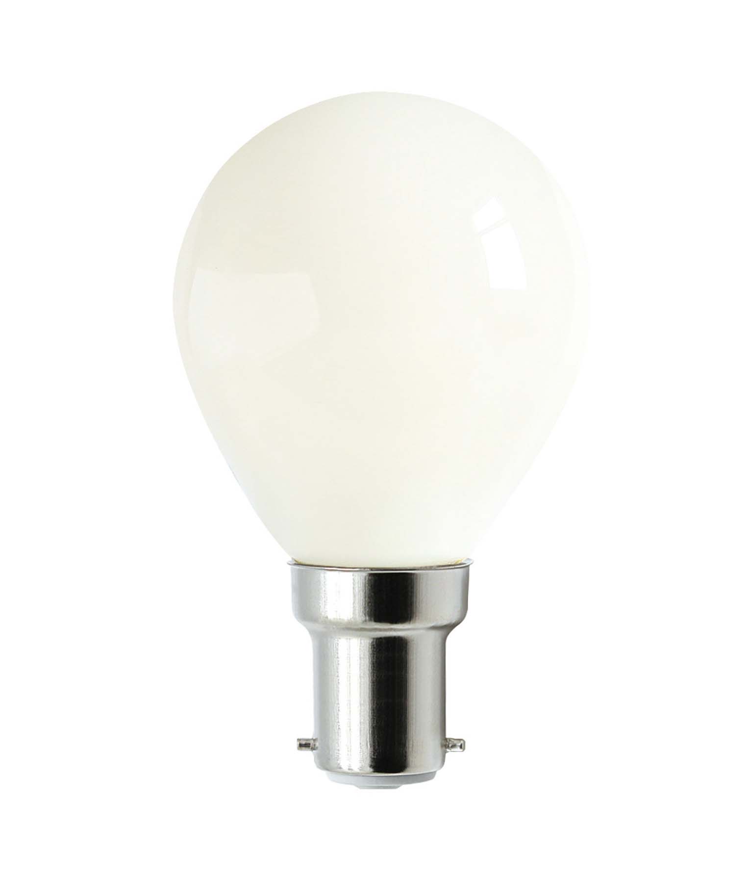 Fancy Round LED Filament Dimmable Frosted Globes (4W)