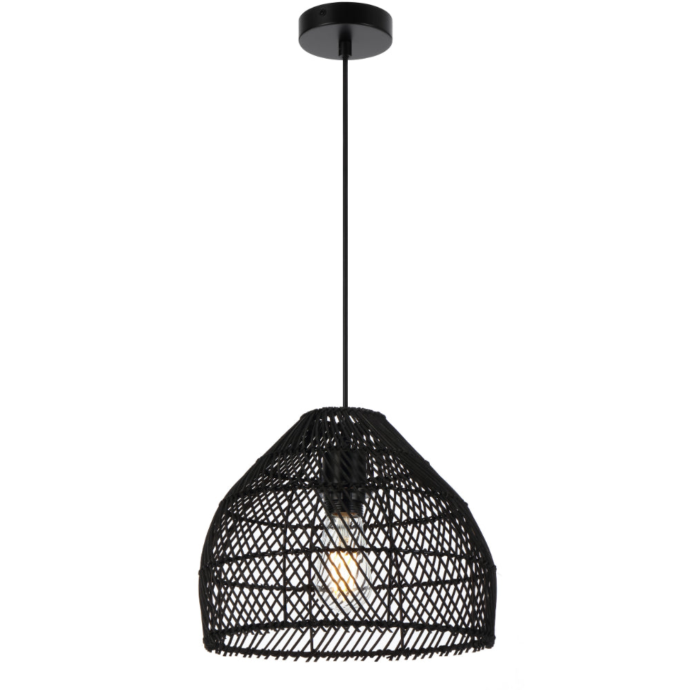 Frya 30 White/Natural, Black/Brown or Black/Black 30cm Pendant