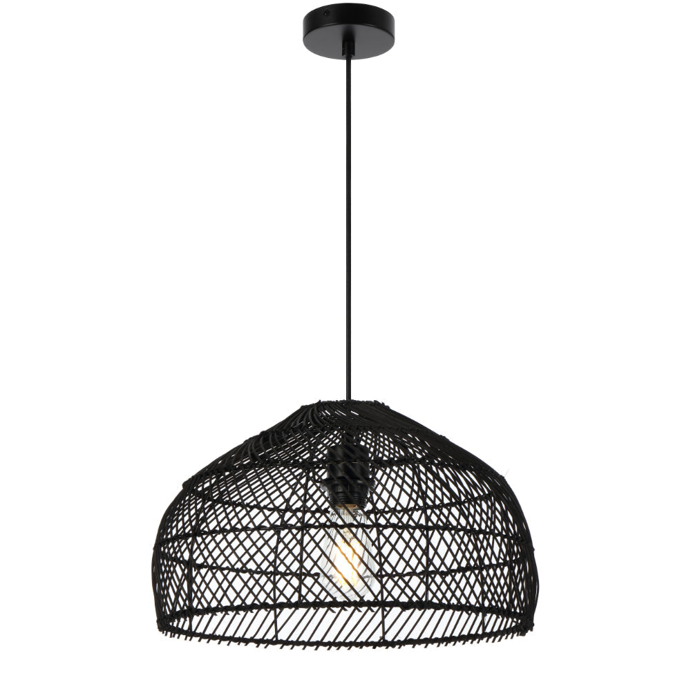 Frya 40 White/Natural, Black/Brown or Black/Black 40cm Pendant