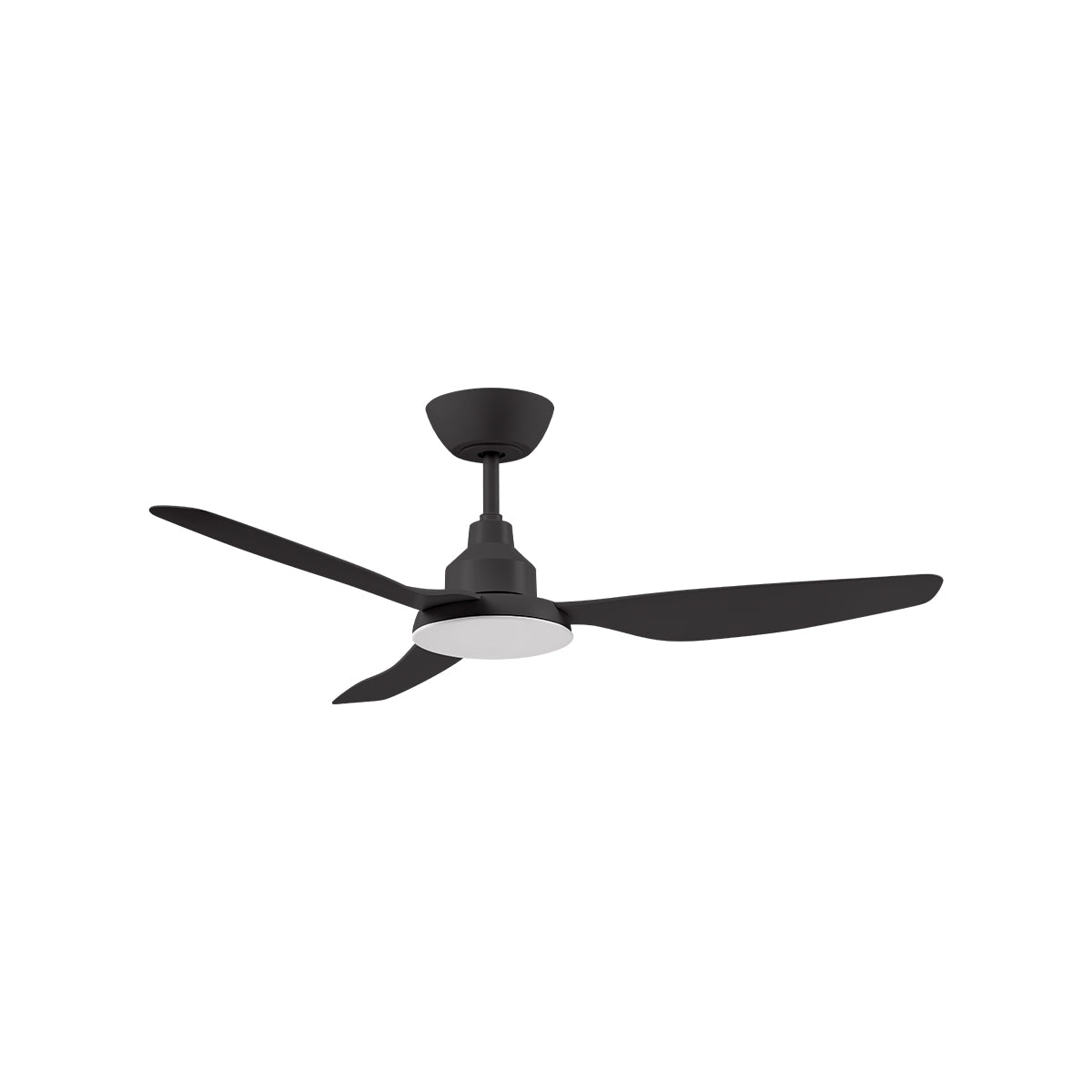 GLACIER DC - 52"/1300mm DC 3 Blade Ceiling Fan with 20W Tri CCT LED Light - Remote Incl - Indoor/Covered Outdoor