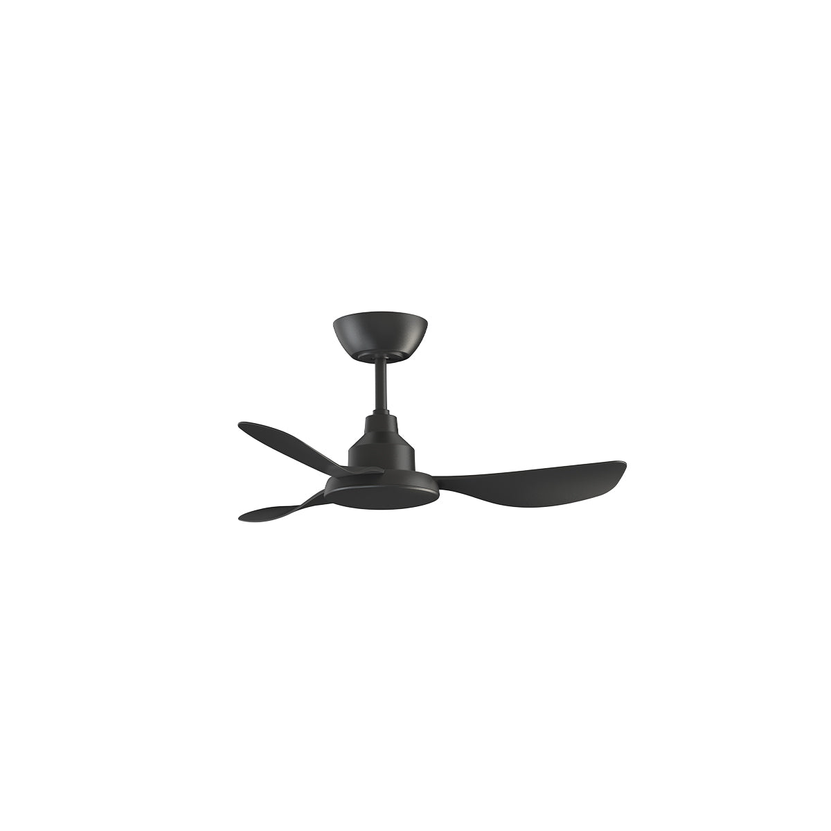 GLACIER DC - 36"/900mm DC 3 Blade Ceiling Fan - Remote Incl - Indoor/Covered Outdoor