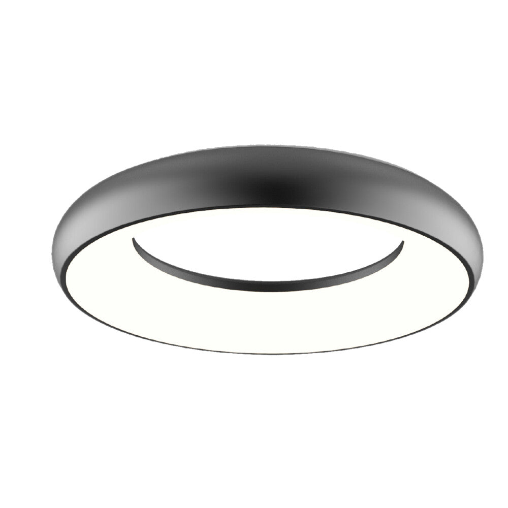 Halo LED Ceiling 18W 298mm 4K Black