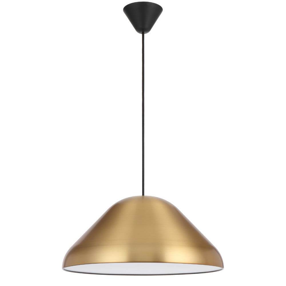 Hanami Orange, Nickel, Green, Brass, Black or Beige 44cm Pendant