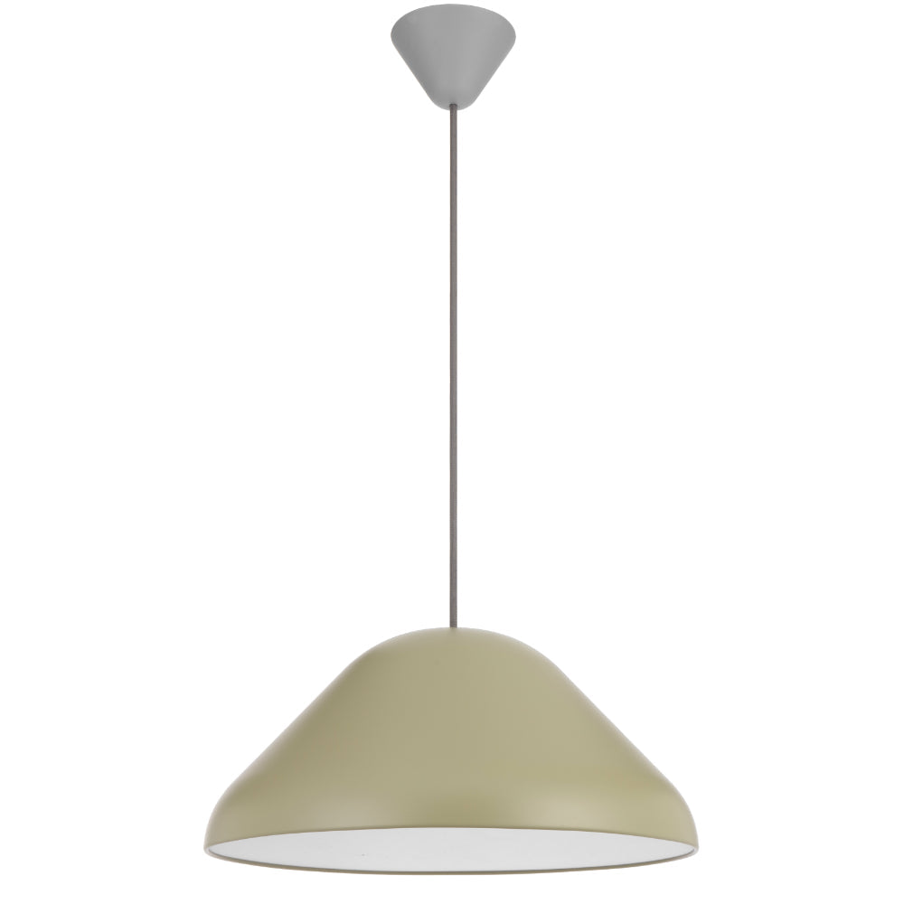 Hanami Orange, Nickel, Green, Brass, Black or Beige 44cm Pendant