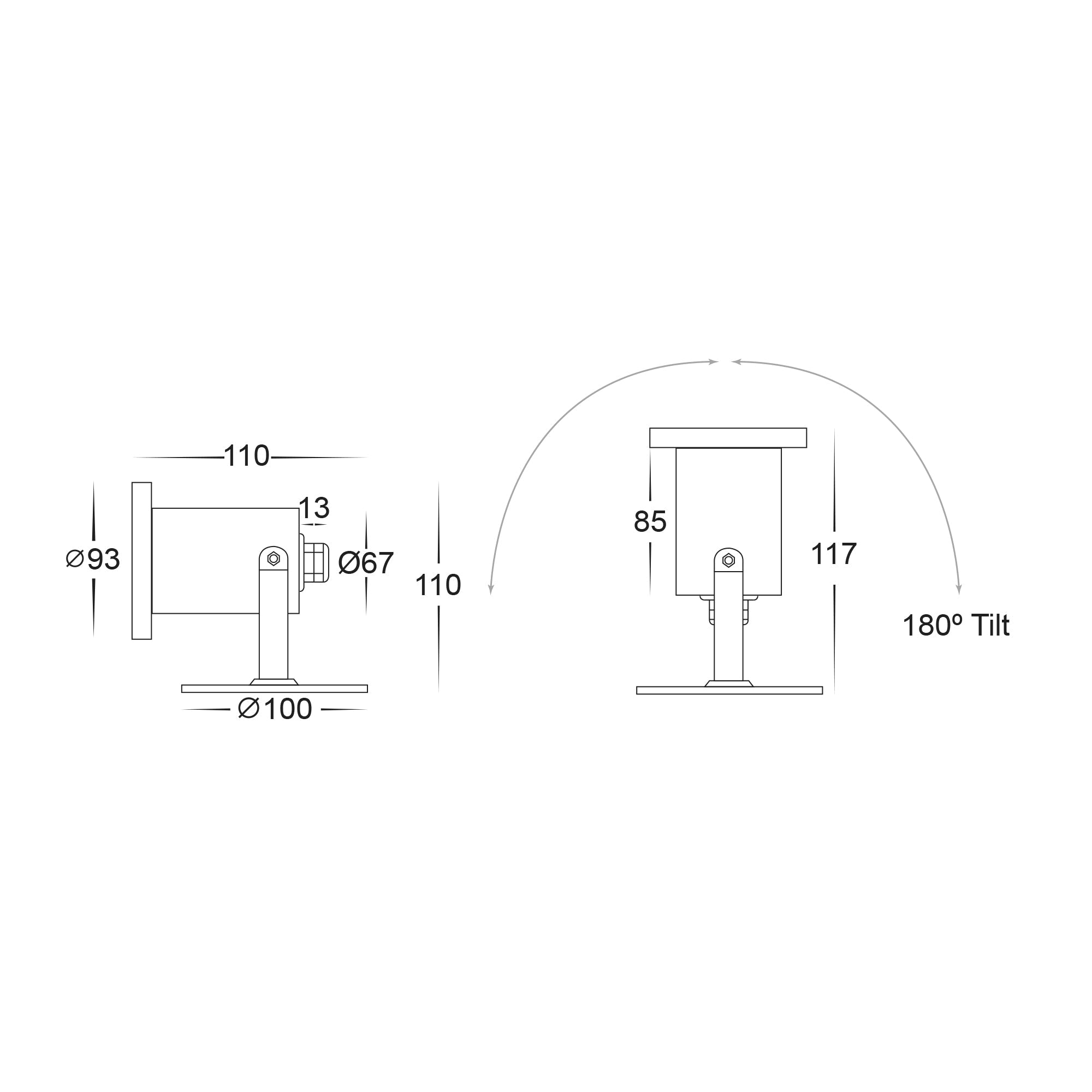 HV1491T - Onder 316 Stainless Steel TRI Colour LED Pond Light