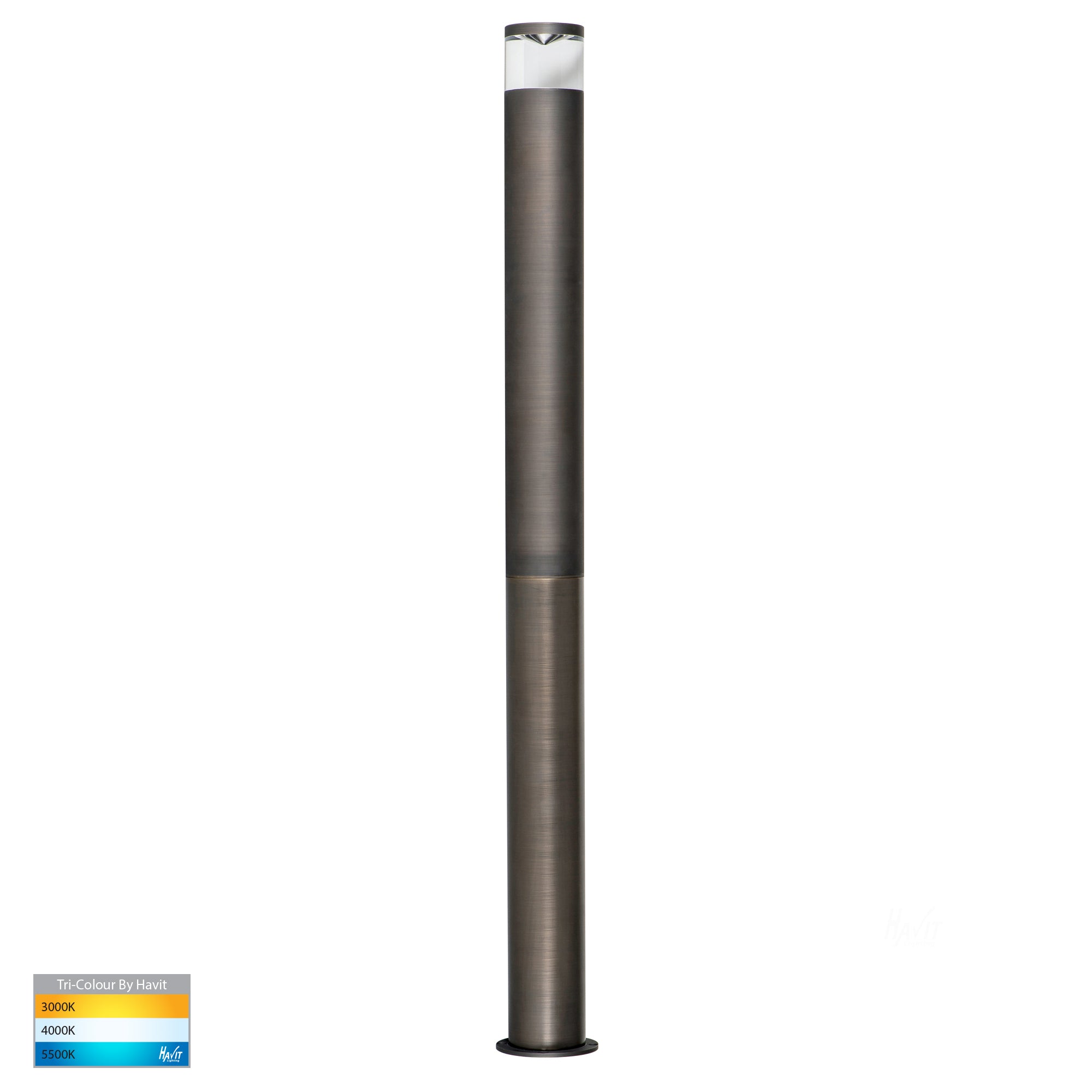 HV1603-AB - Antique Brass Bollard Extension to suit HV1601T-AB & HV1602T-AB