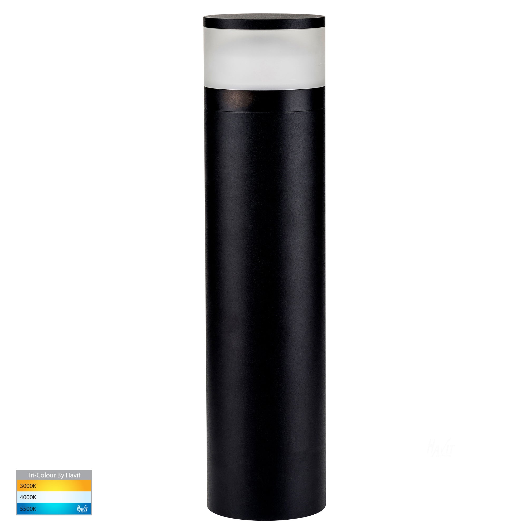 HV1625T-BLK - Highlite Black LED Bollard Light