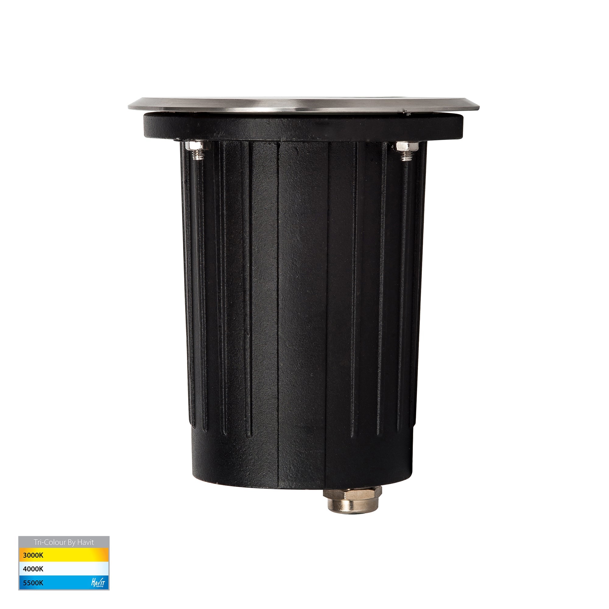 HV1827T - Toldo 316 Stainless Steel Adjustable 3w LED Inground Light