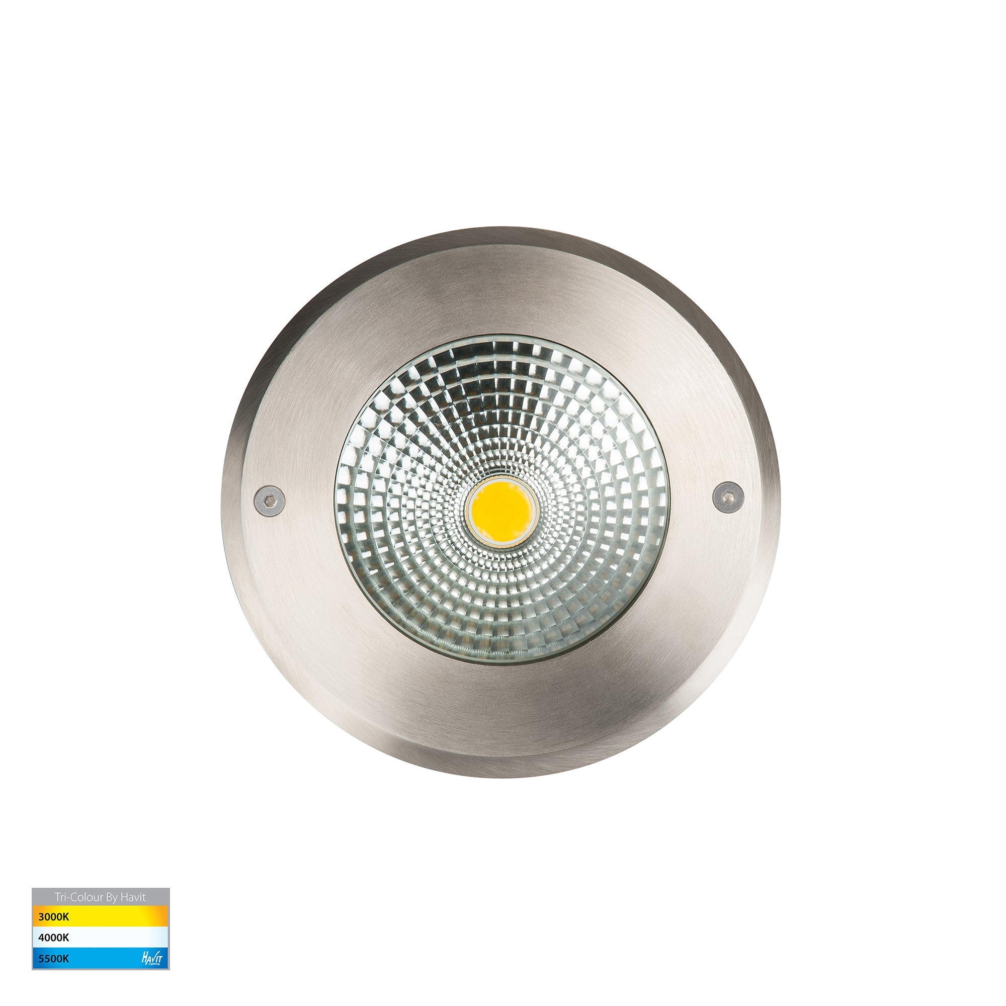 HV1832T-12V | HV1832T-240V - Klip 316 Stainless Steel 10w LED Inground Light