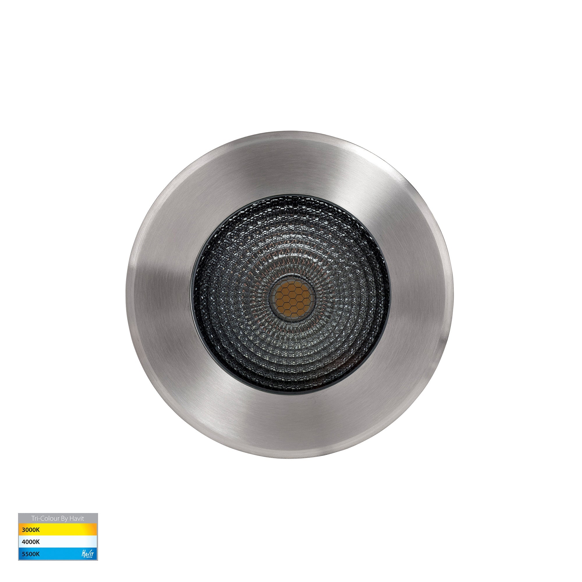 HV1832T-12V | HV1832T-240V - Klip 316 Stainless Steel 10w LED Inground Light