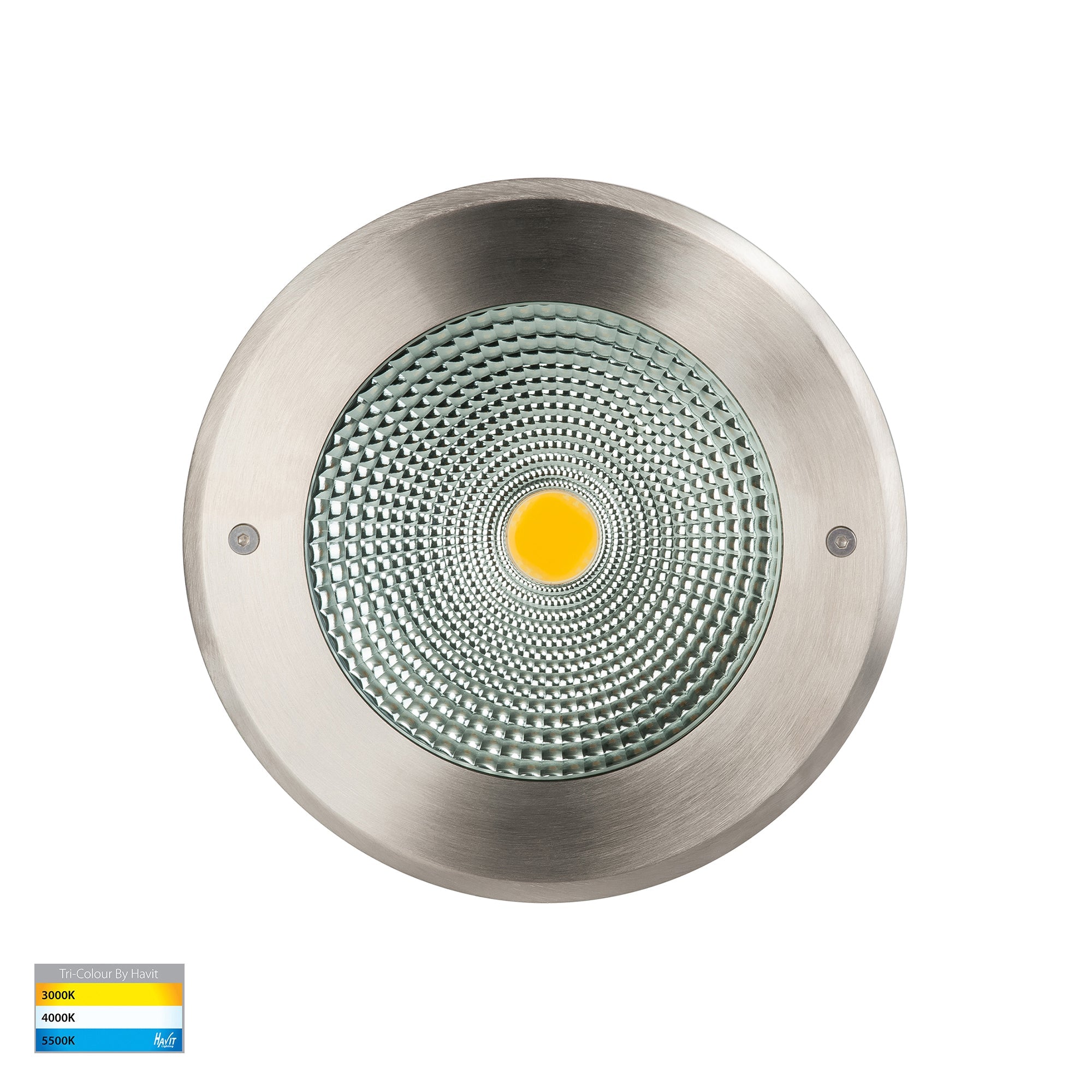 HV1833T-12V | HV1833T-240V - Klip 316 Stainless Steel 20w LED Inground Light