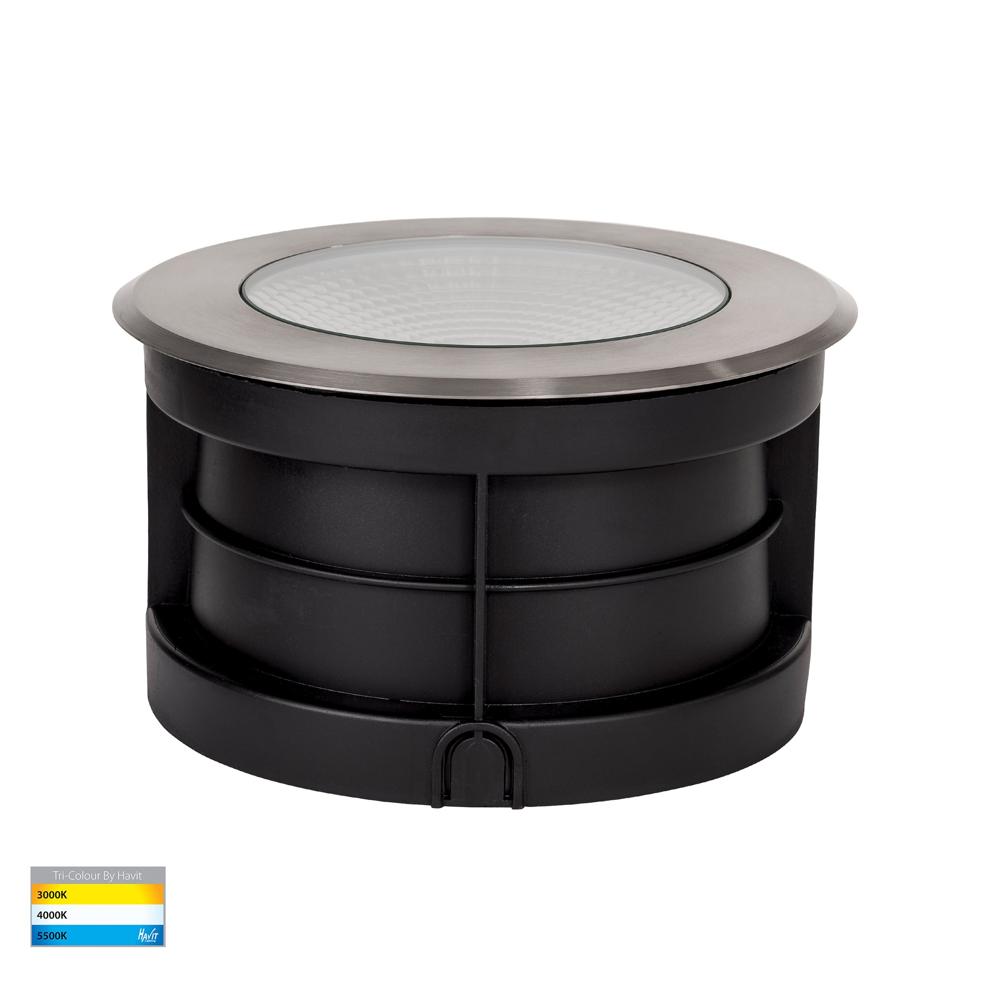 HV1833T-12V | HV1833T-240V - Klip 316 Stainless Steel 20w LED Inground Light