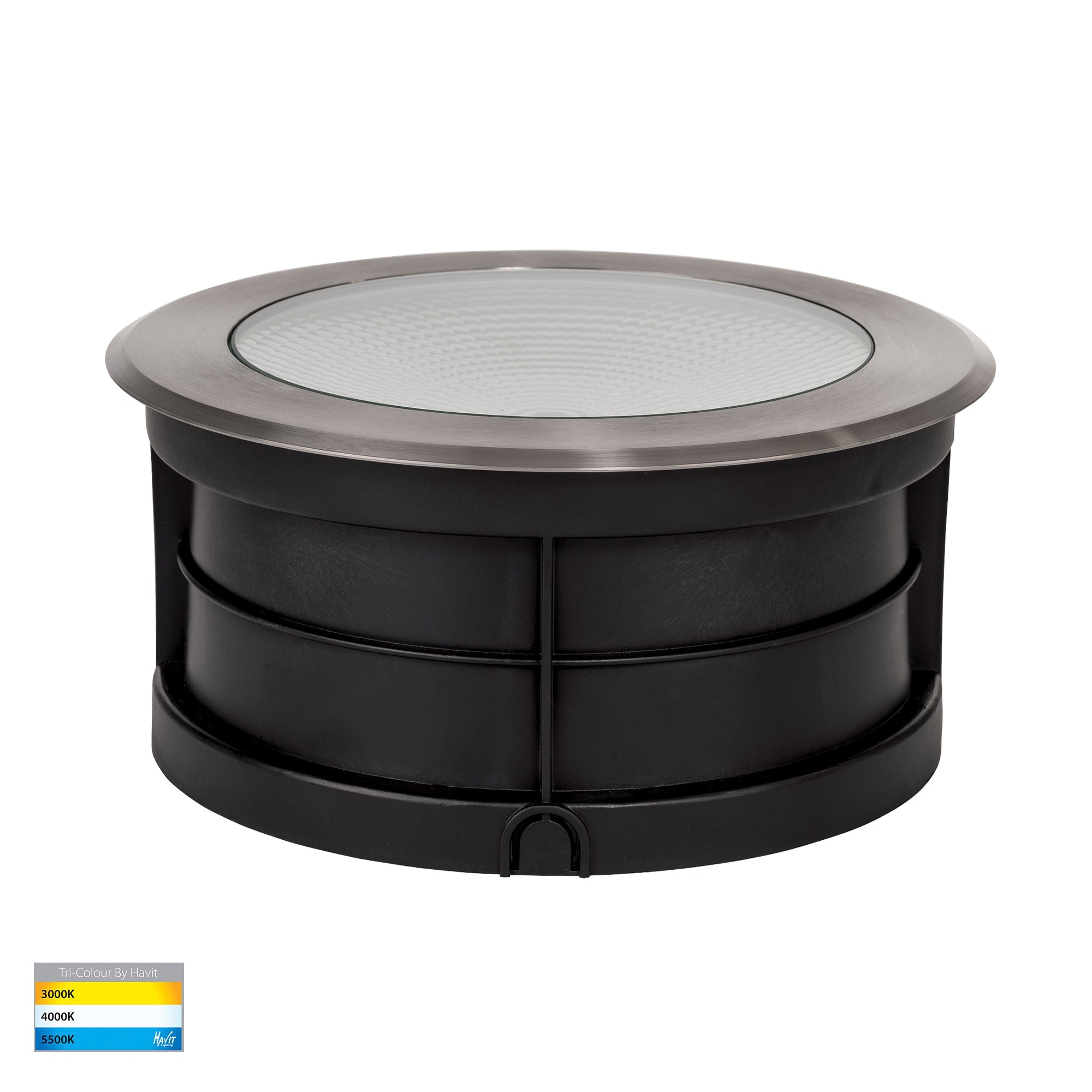 HV1835T-12V | HV1835T-240V - Klip 316 Stainless Steel 30w LED Inground Light