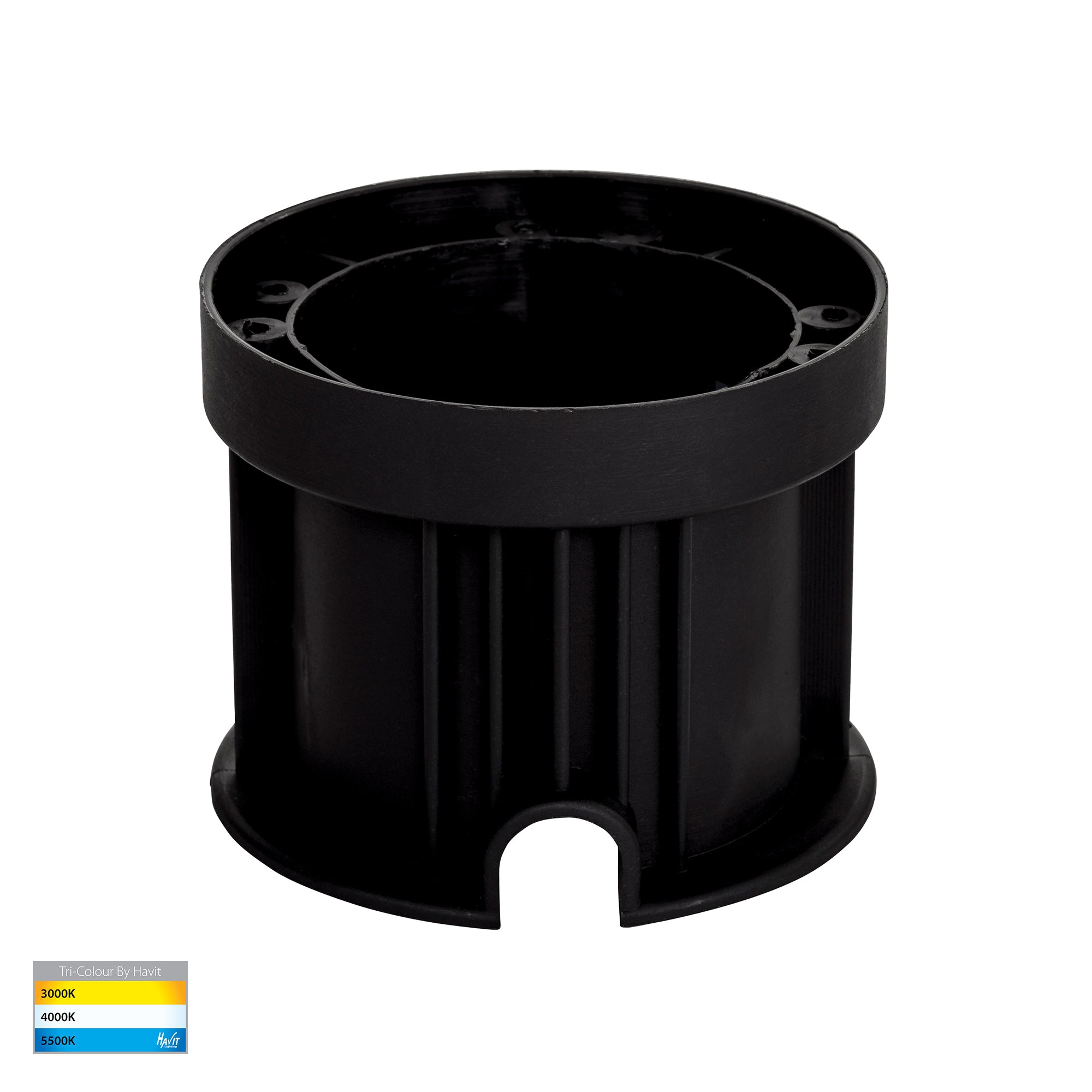 HV1841T - Split 316 Stainless Steel TRI Colour 3w LED Inground Light