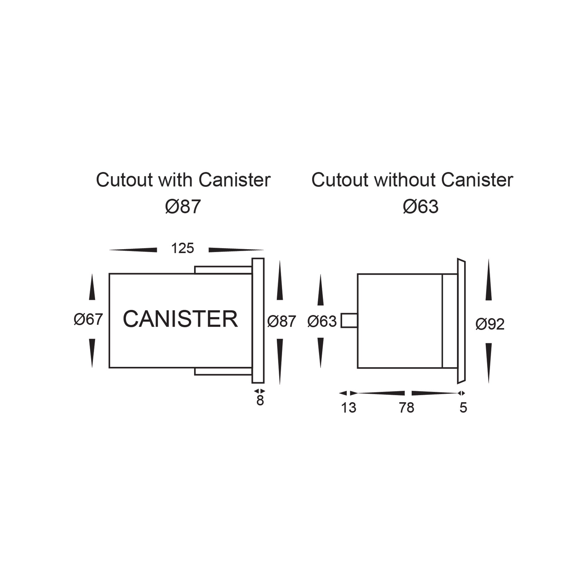 HV19022T-CP - Ollo Copper TRI Colour LED Step or Inground Light