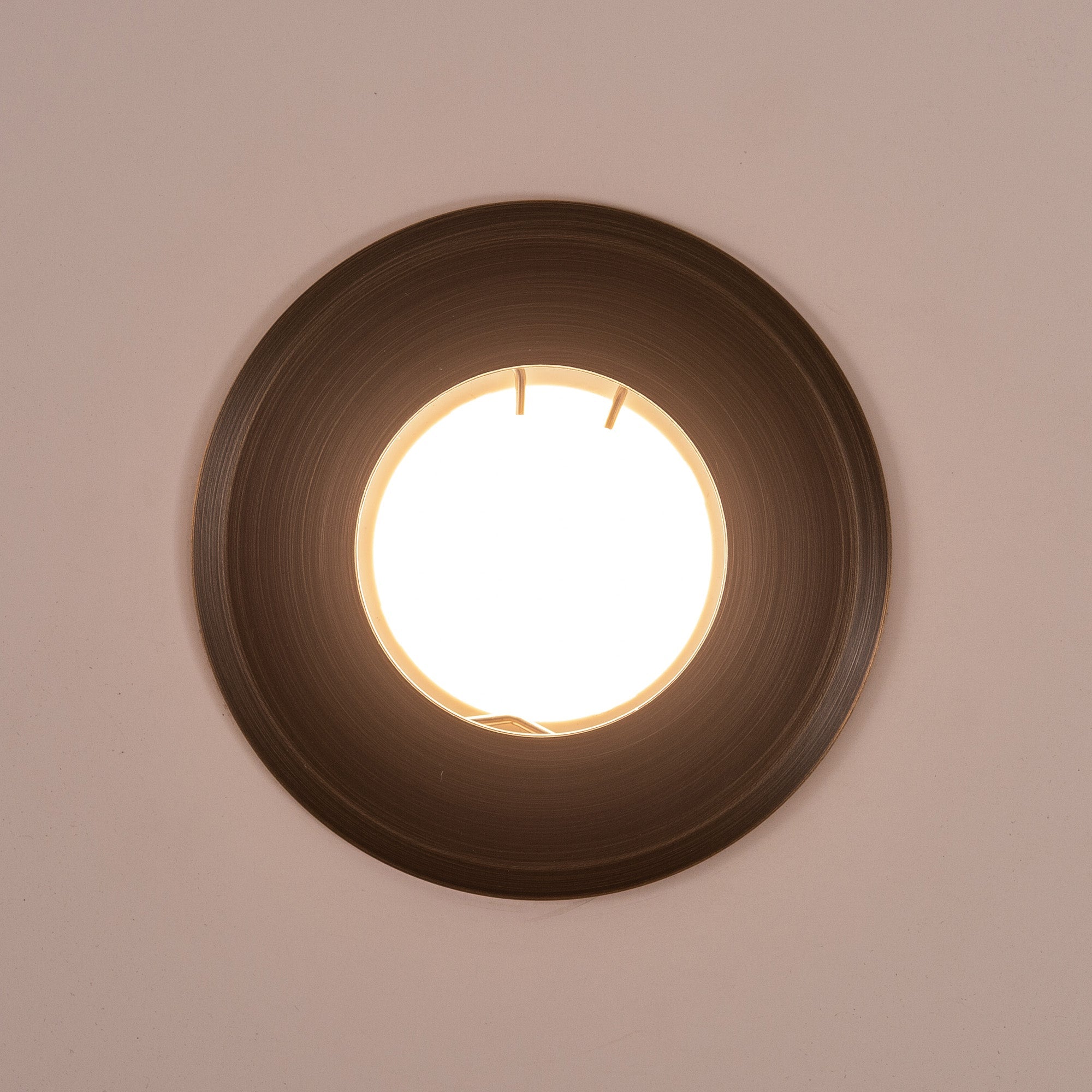 HV19022T-AB - Ollo Antique Brass TRI Colour LED Wall or Inground Light