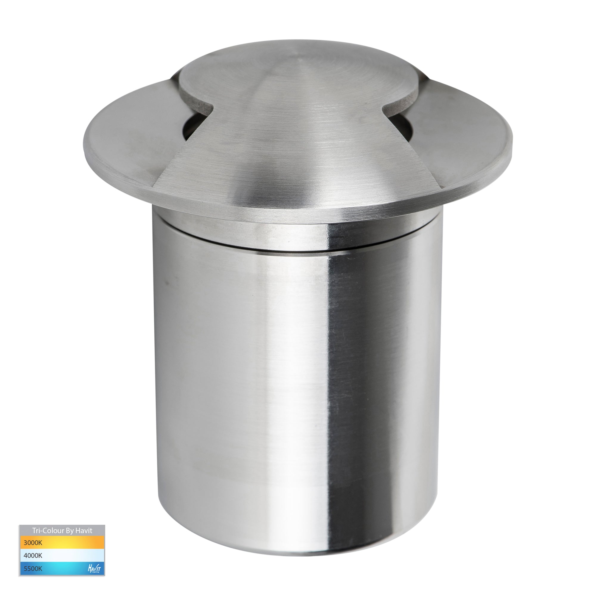 HV19072T - Viale 316 Stainless Steel TRI Colour LED Double Driveway Light