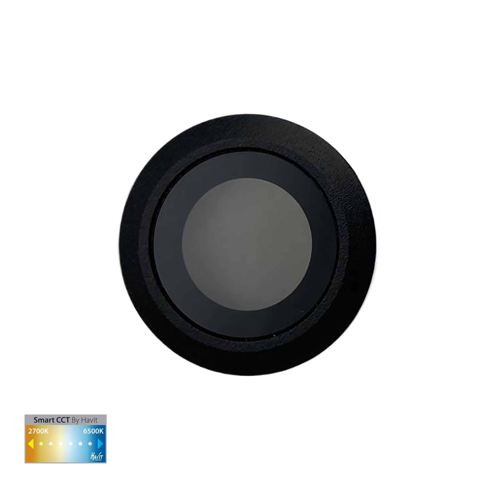 HV2826CCT-BLK | HV28261CCT-BLK - Flame 316 Stainless Steel Black CCT Deck Lights