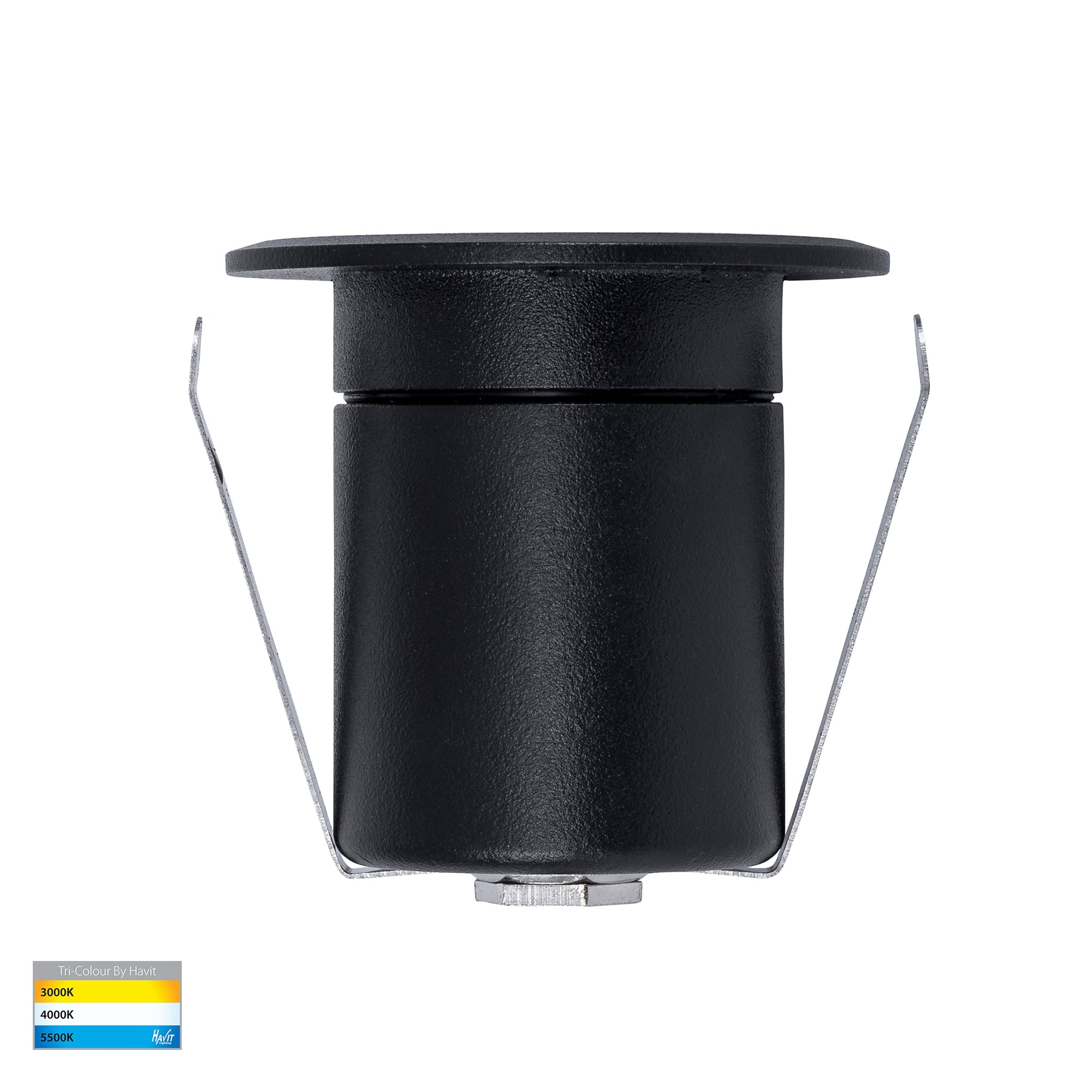 HV2882T-BLK-12V - Elite Black Aluminium LED Deck or Inground lights