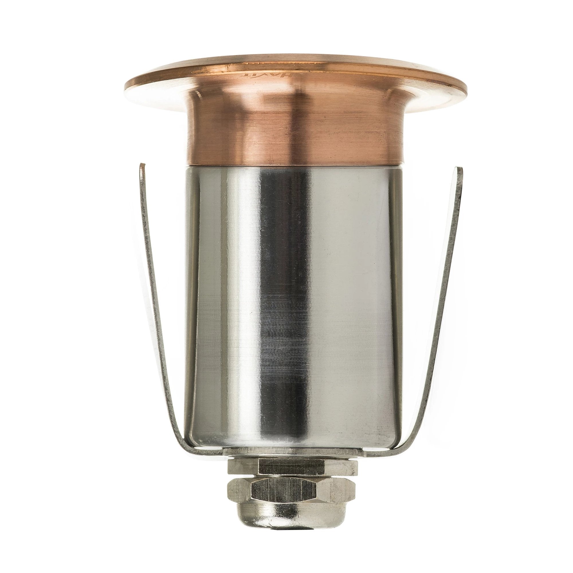 HV2892T-CP-12V - Mini Ollo Copper LED Step or Inground Light