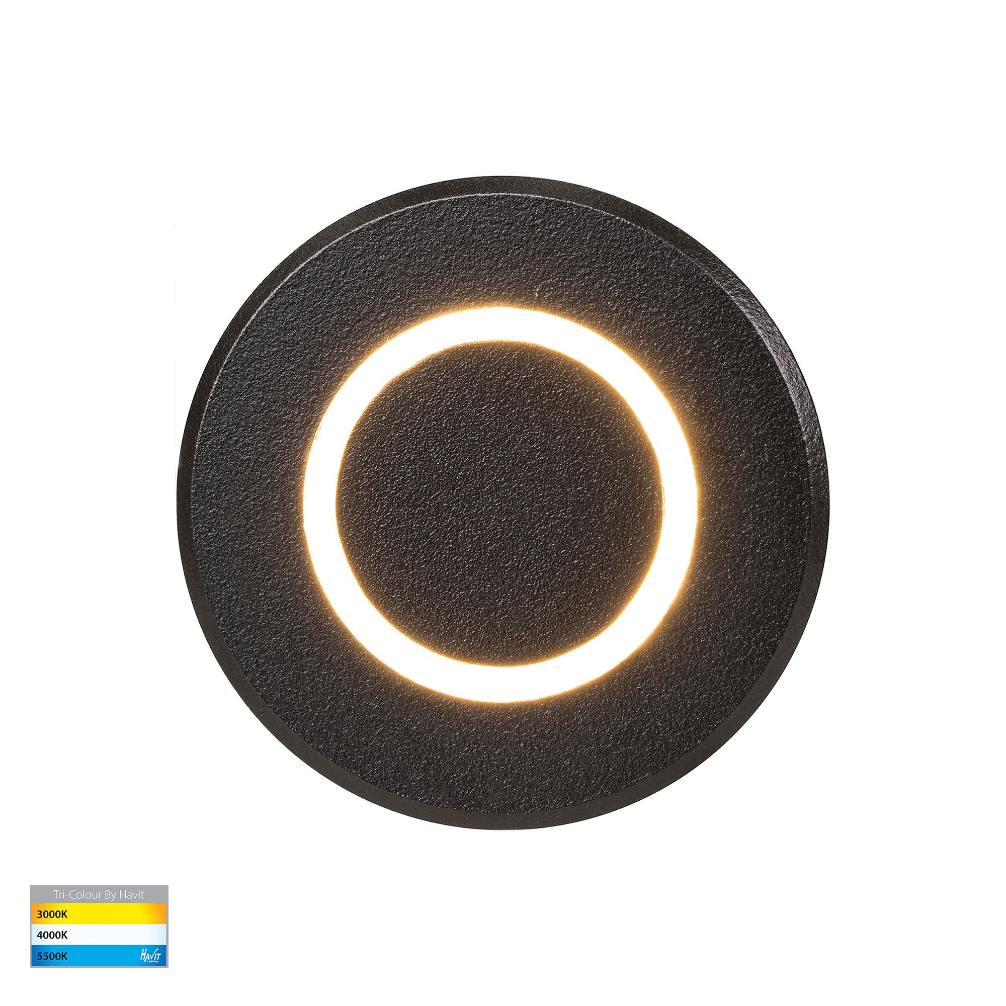 HV2894T-BLK-12V - Brillo Black Aluminium LED Wall or Inground Light