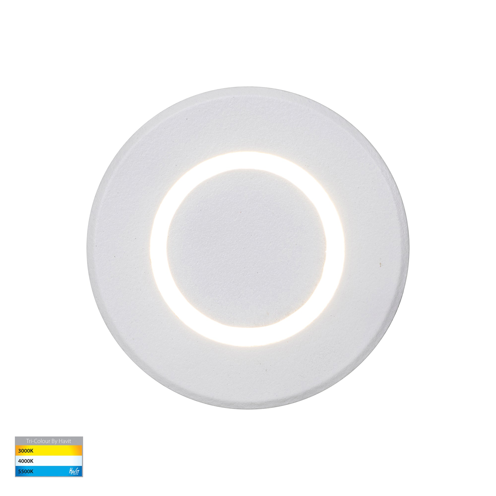HV2894T-WHT-12V - Brillo White Aluminium LED Wall or Inground Light