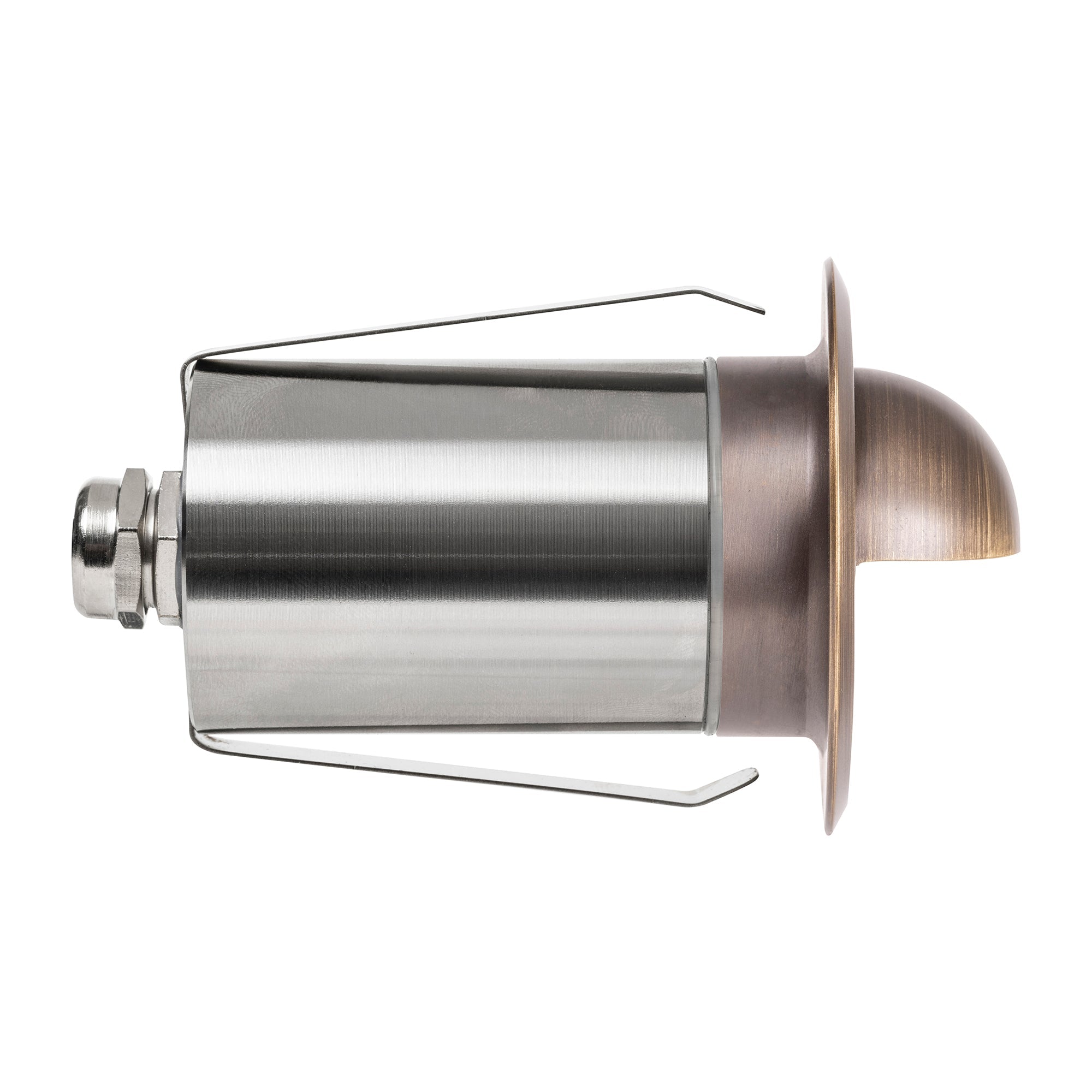HV2899NW-AB - Lokk Antique Brass LED Wall Light with Eyelid