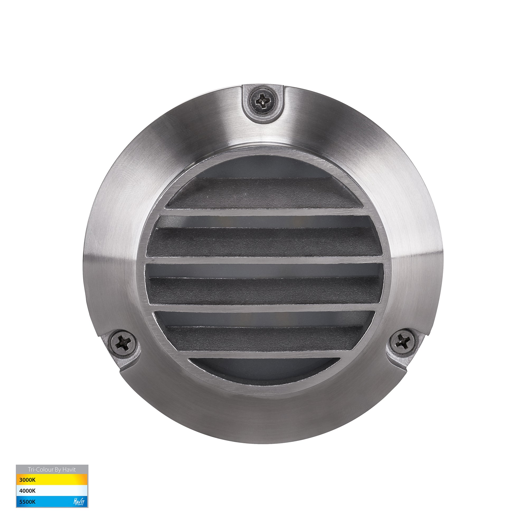 HV2905T-12V - Pinta 316 Stainless Steel Louvered Step Lights