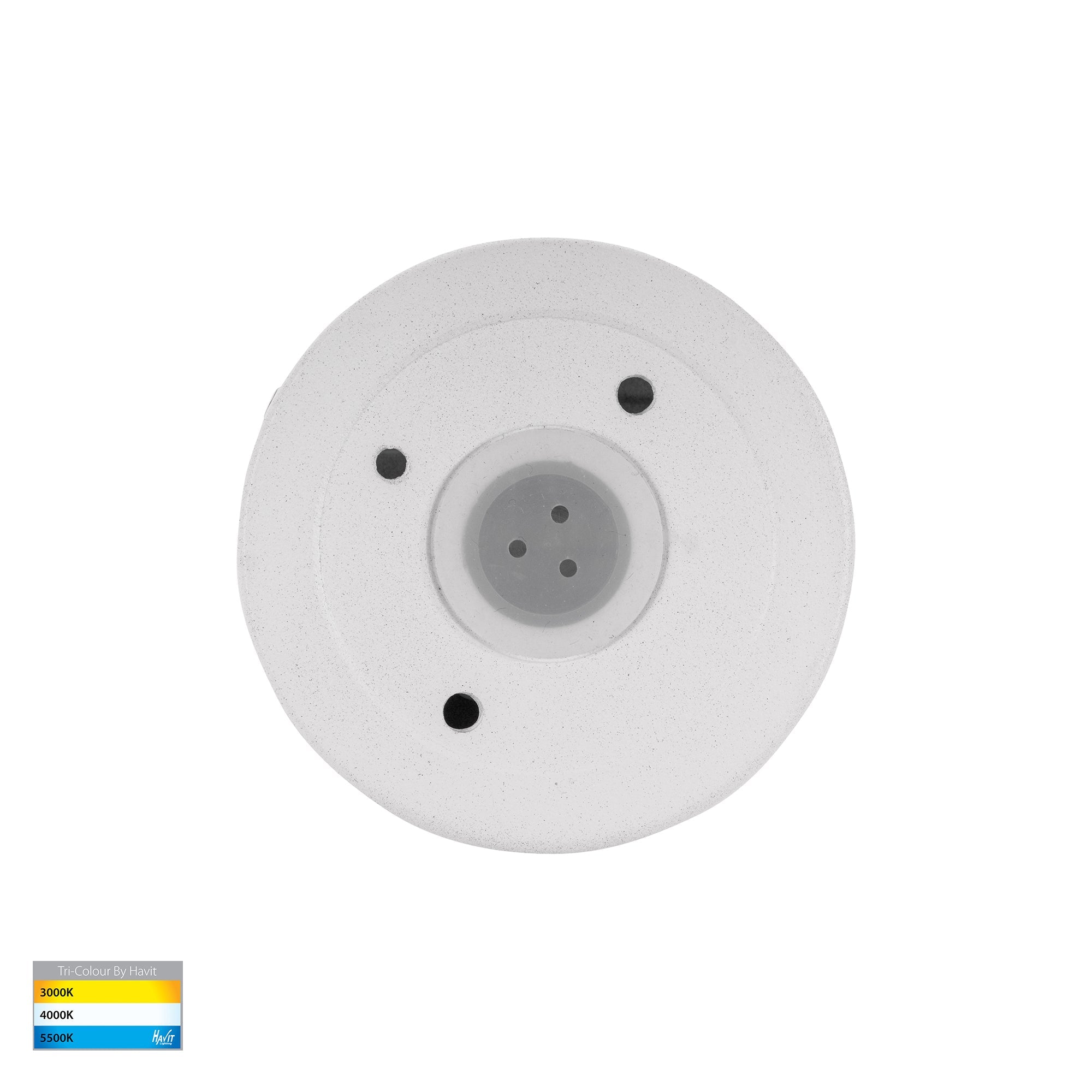 HV2927T-WHT-12V | HV2927T-WHT-240V - Veko White Step Lights with Eyelid