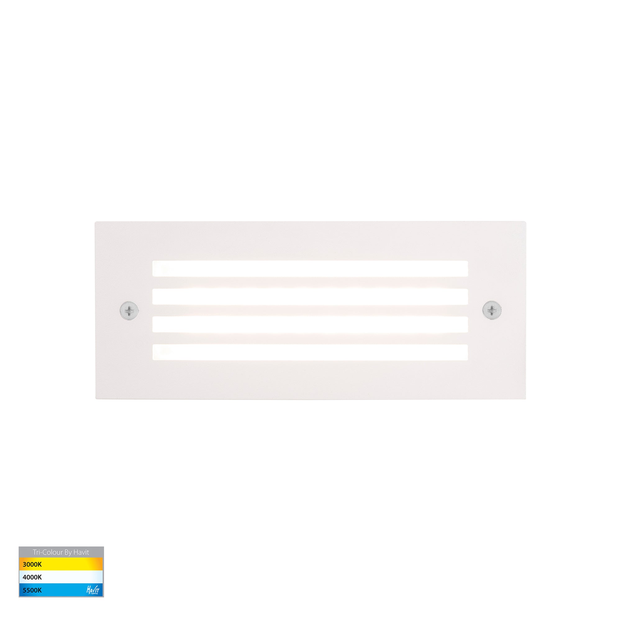 HV3006T-WHT-12V | HV3006T-WHT-240V - Bata White 6w LED Brick Light