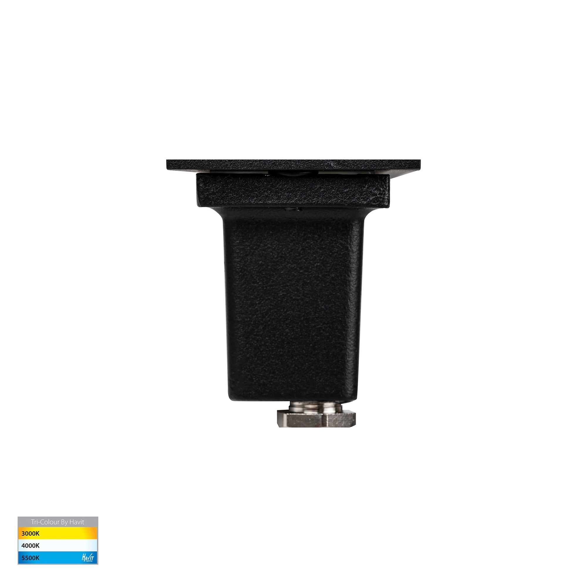 HV3008T-BLK-12V | HV3008T-BLK-240V - Bata Black 3w LED Brick Light