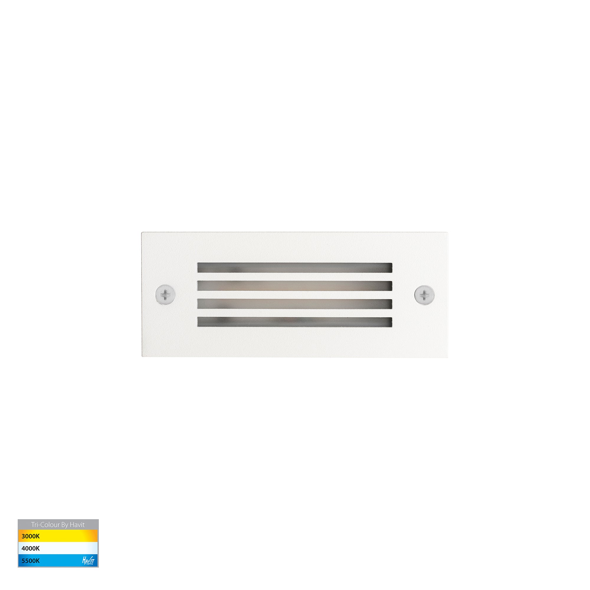 HV3008T-WHT-12V | HV3008T-WHT-240V - Bata White 3w LED Brick Light