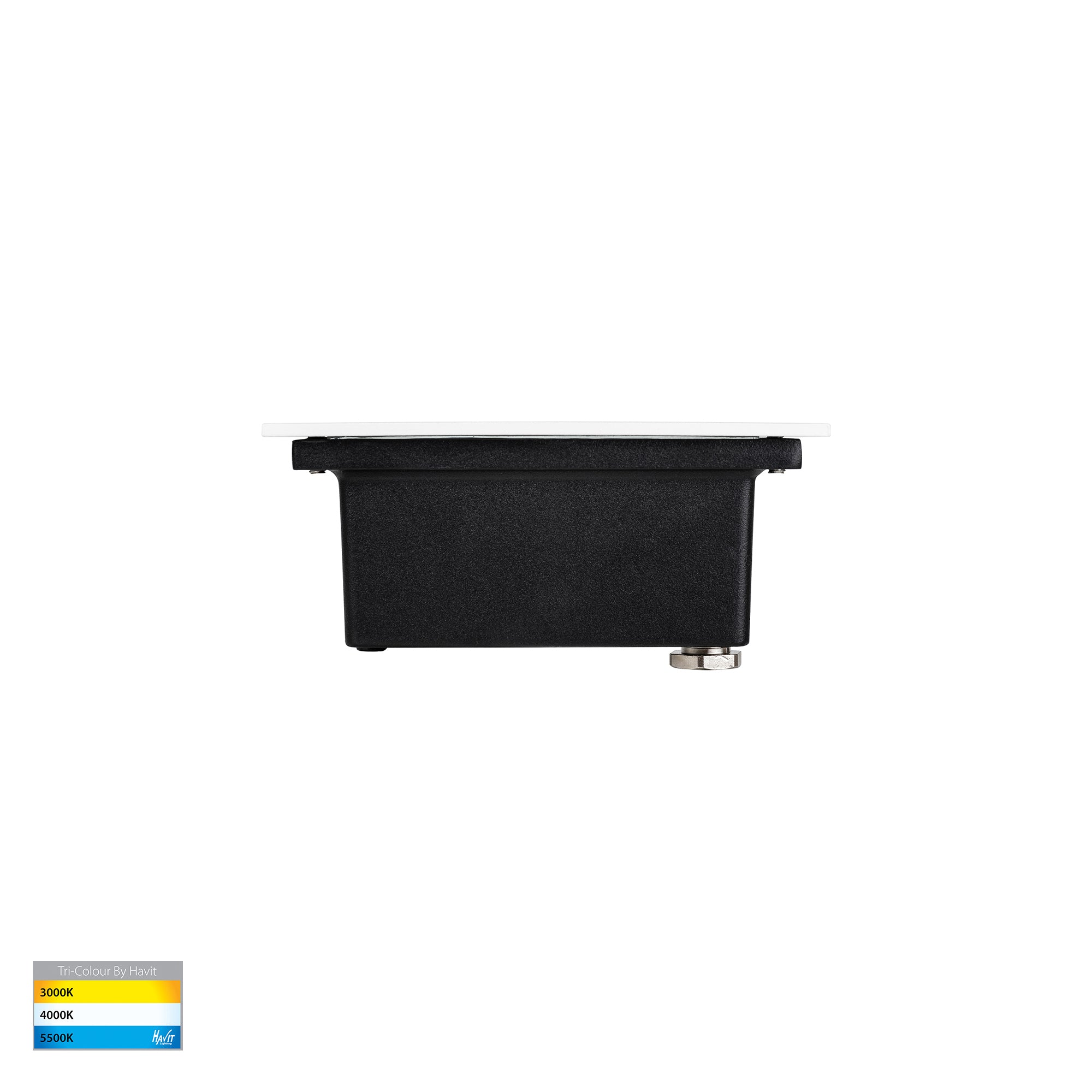 HV3008T-WHT-12V | HV3008T-WHT-240V - Bata White 3w LED Brick Light