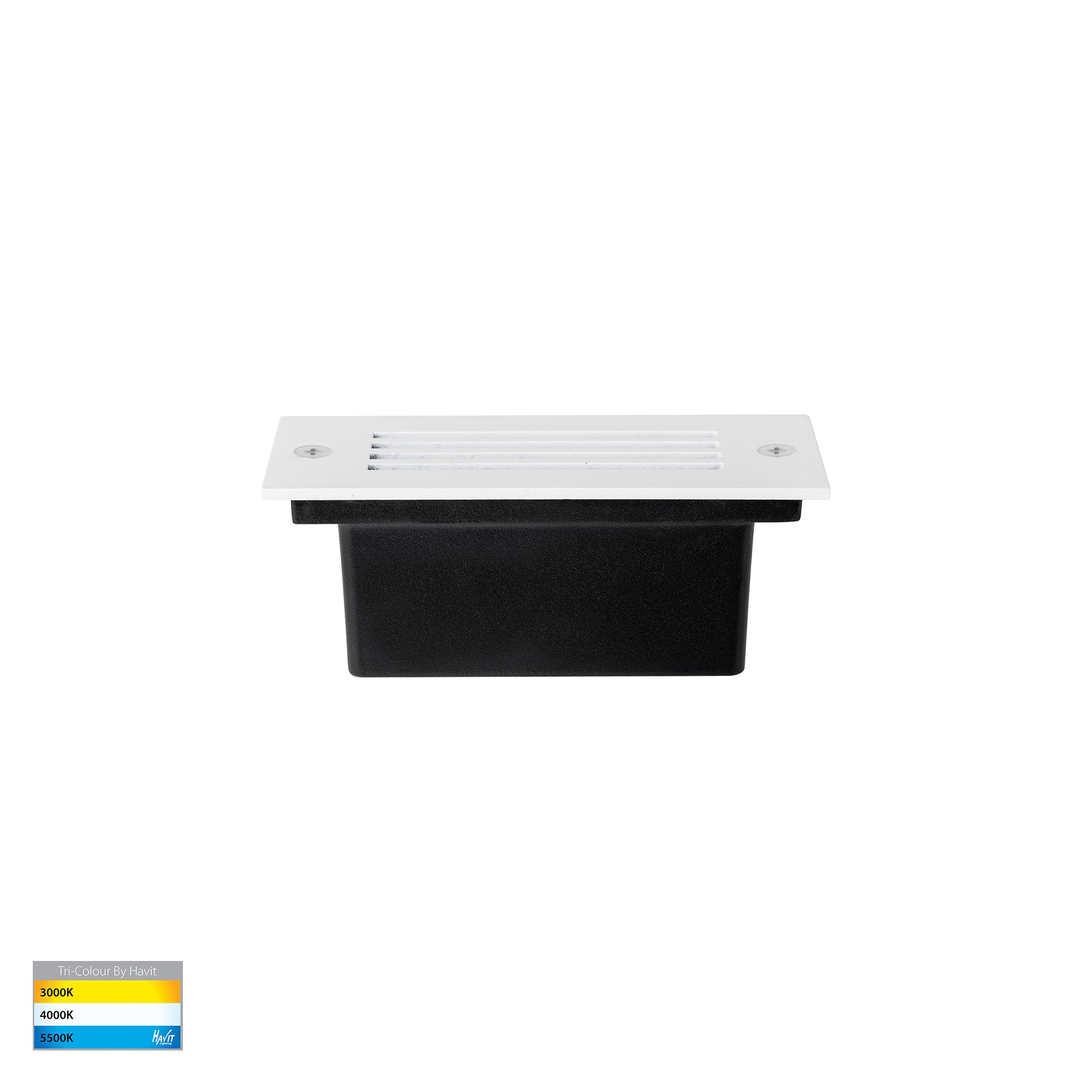 HV3008T-WHT-12V | HV3008T-WHT-240V - Bata White 3w LED Brick Light