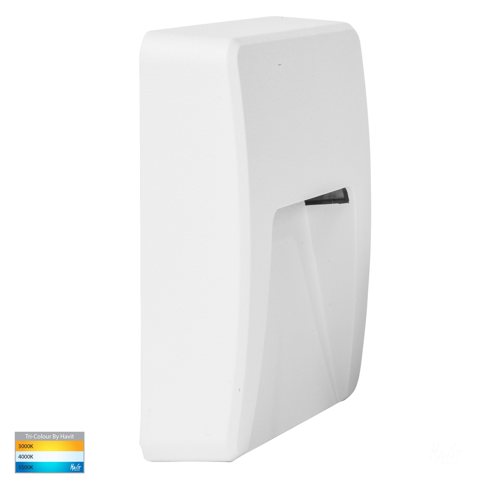 HV3222T-WHT - Seefore Polycarbonate White LED Step Light