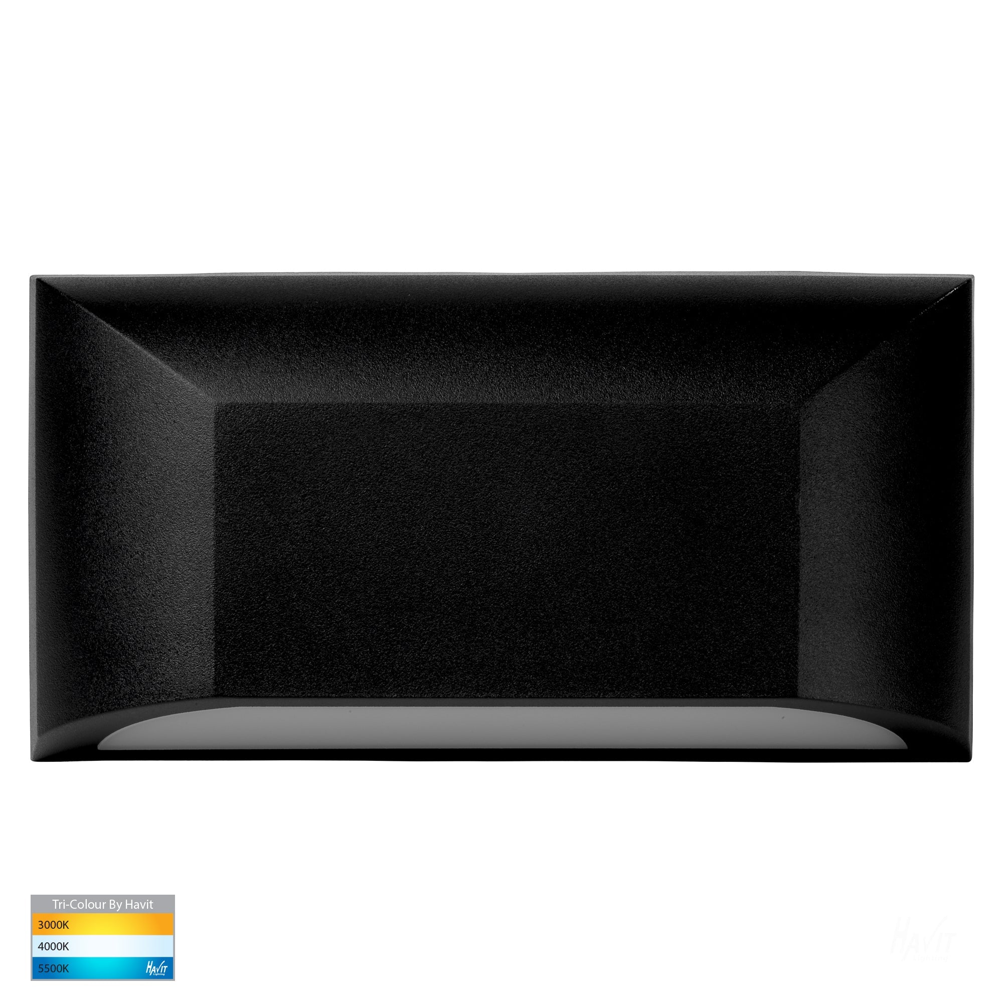 HV3225T-BLK - Seevive Polycarbonate Black LED Step Light