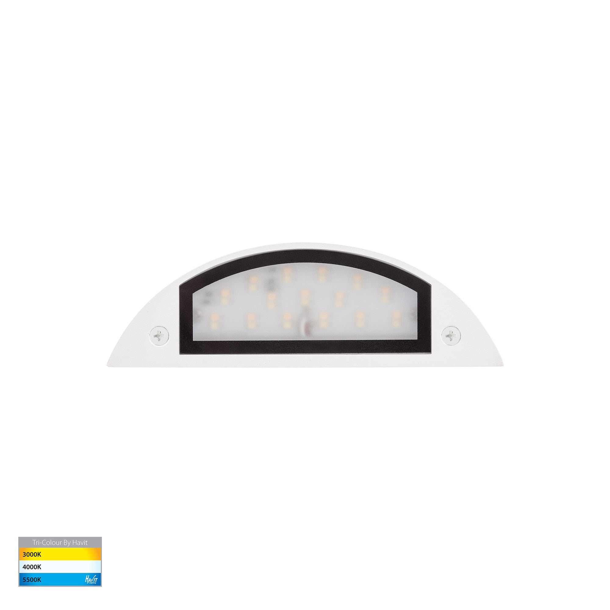 HV3252T-WHT-12V - Curva White LED Step Light