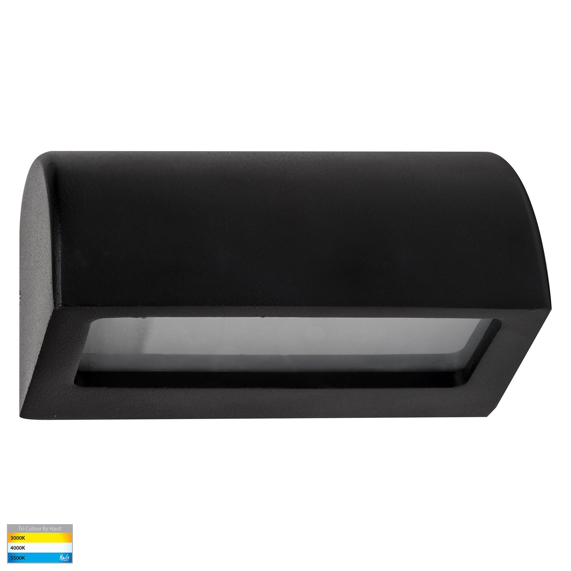HV3283T-BLK - Ridge 316 Stainless Steel Black LED Step Light