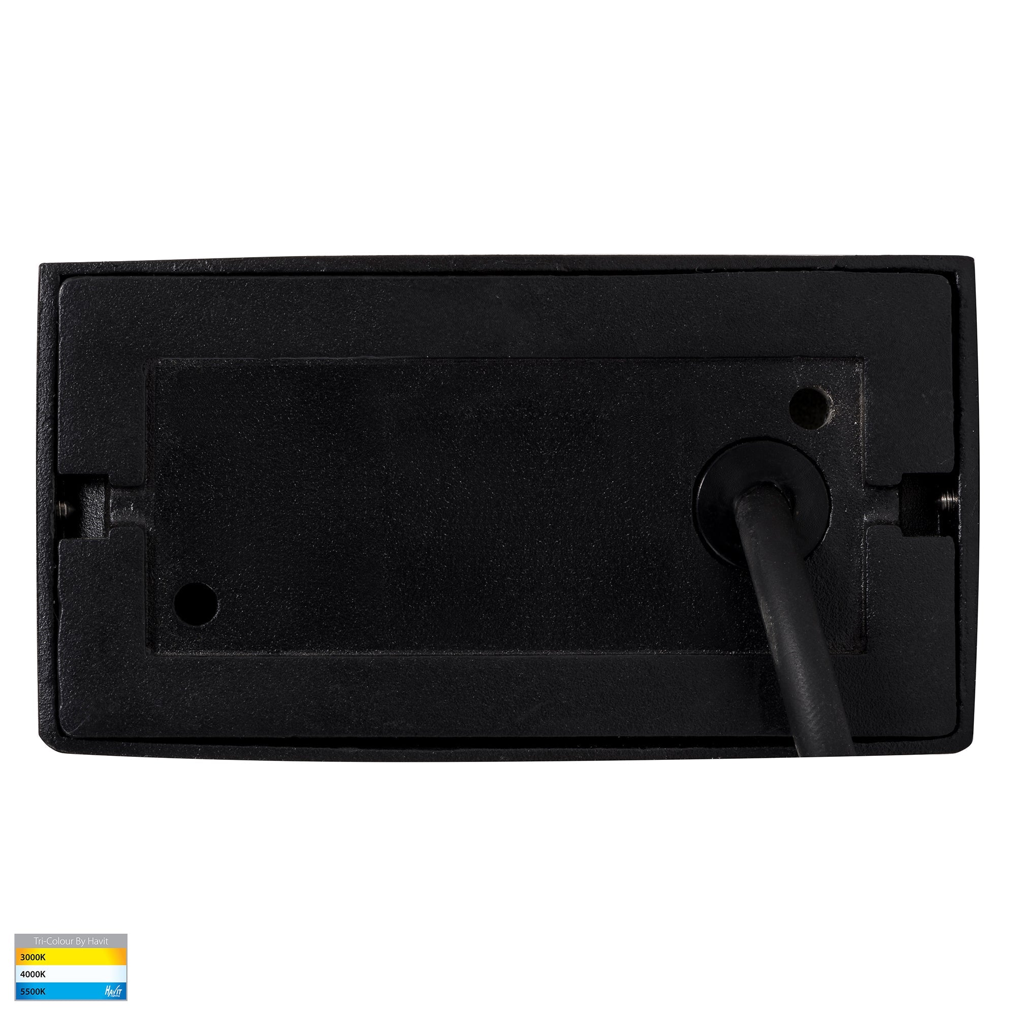 HV3283T-BLK - Ridge 316 Stainless Steel Black LED Step Light