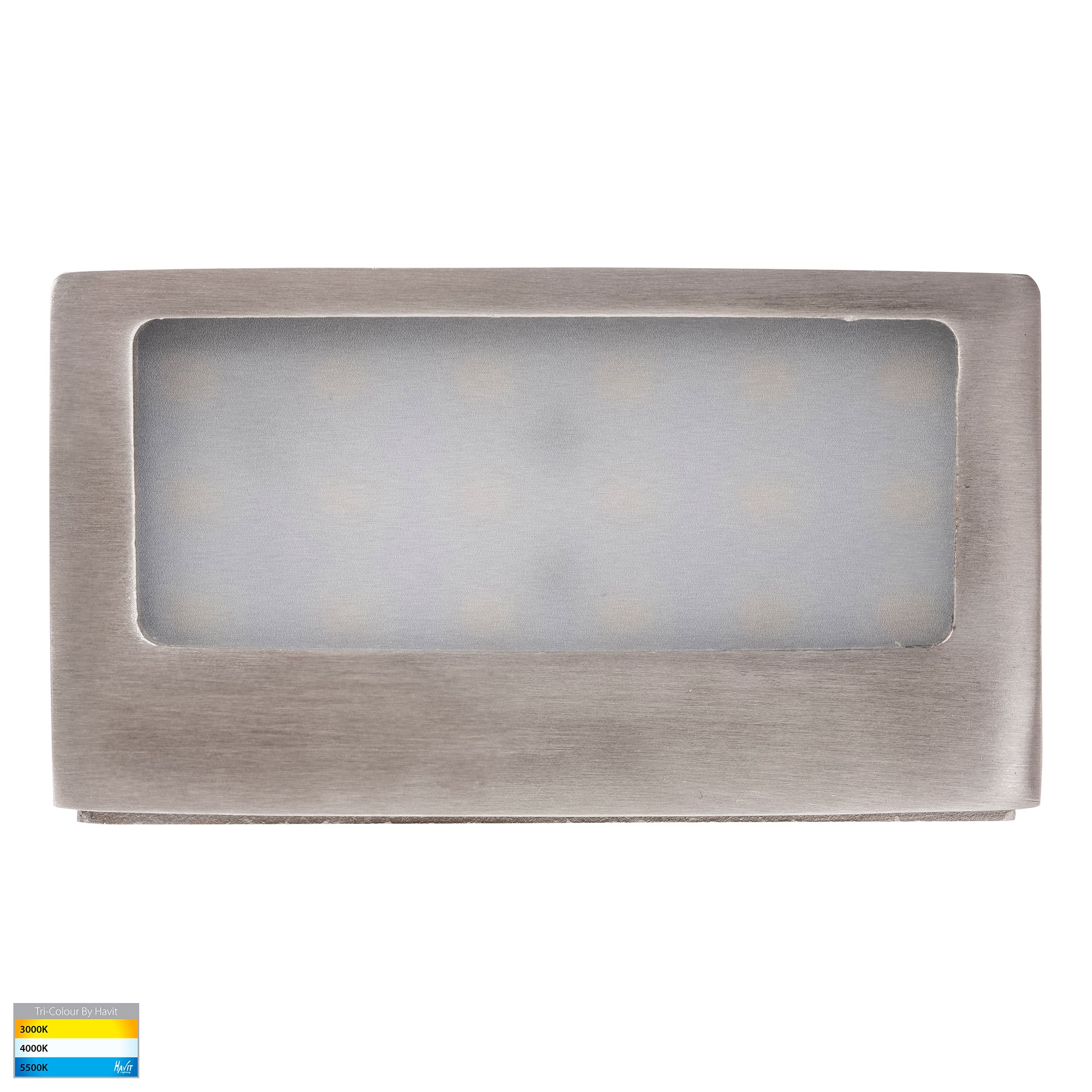 HV3283T-SS316 - Ridge 316 Stainless Steel LED Step Light