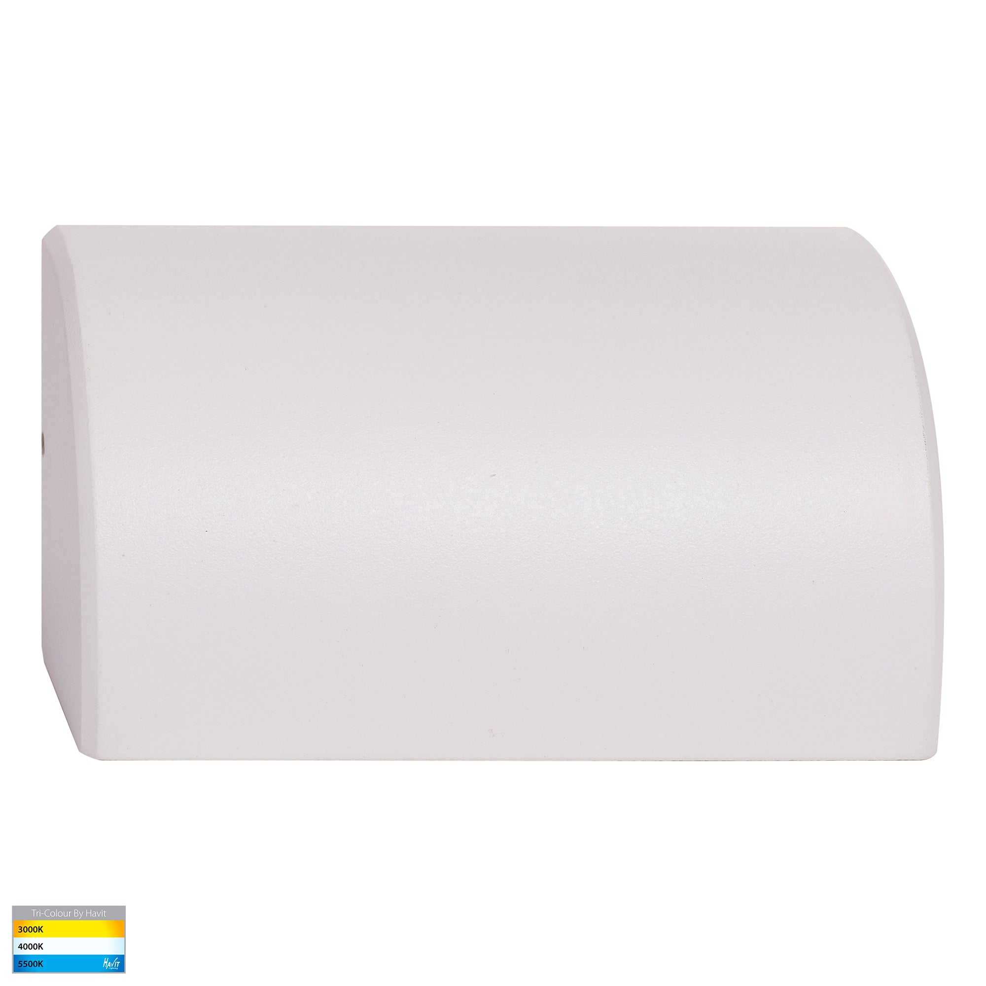 HV3283T-WHT - Ridge Aluminium White LED Step Light