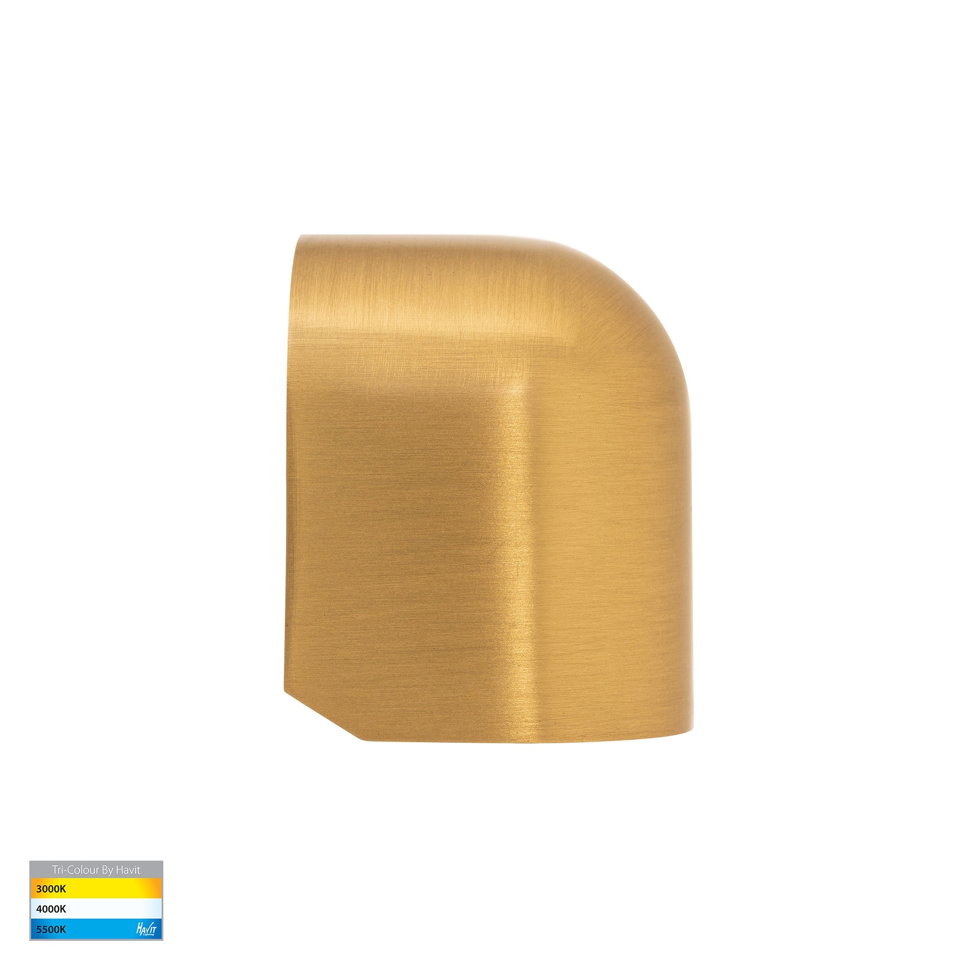 HV3284T-BR-12V - Patra Solid Brass Surface Mounted LED Wall Light