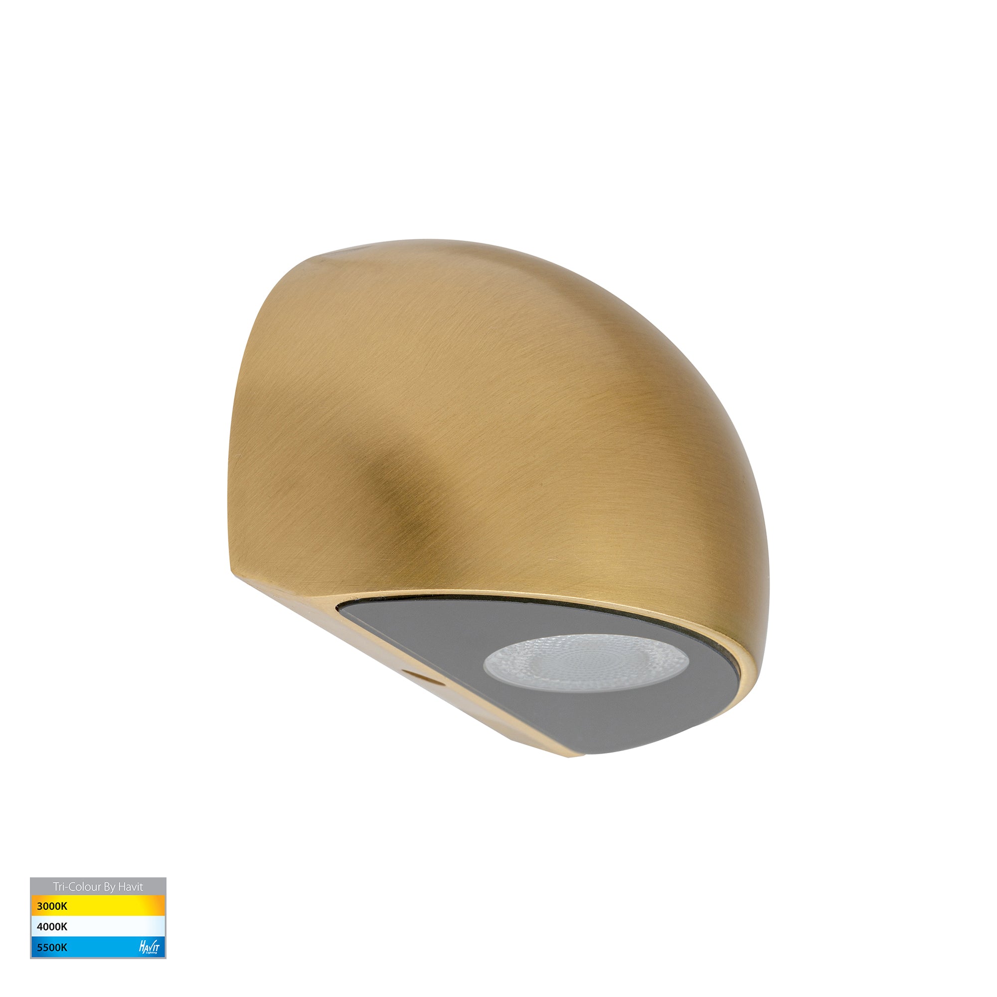 HV3286T-BR-12V - Serres Solid Brass Surface Mounted LED Wall Light