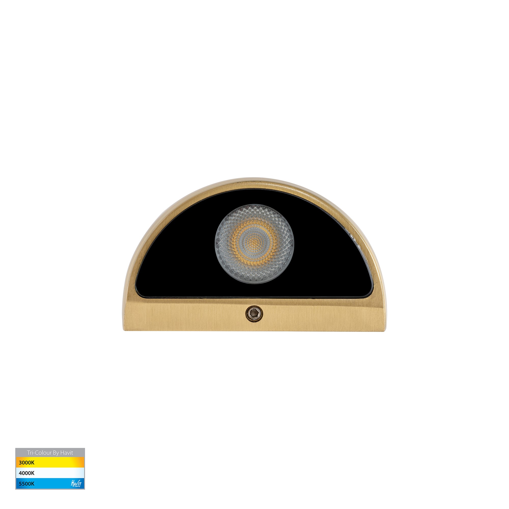 HV3286T-BR-12V - Serres Solid Brass Surface Mounted LED Wall Light