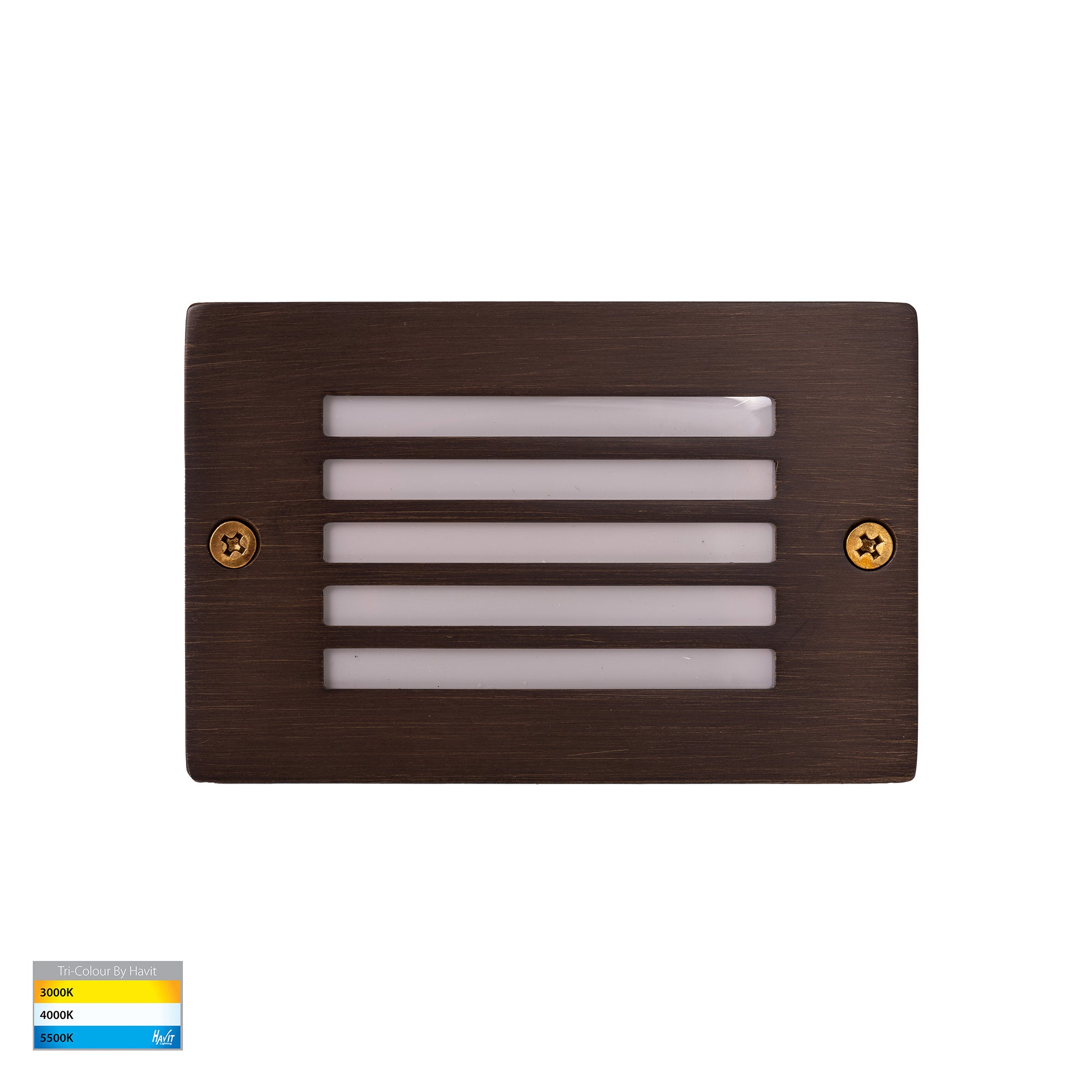 HV3295T-AB-12V - Ardam Antique Brass LED Step Light