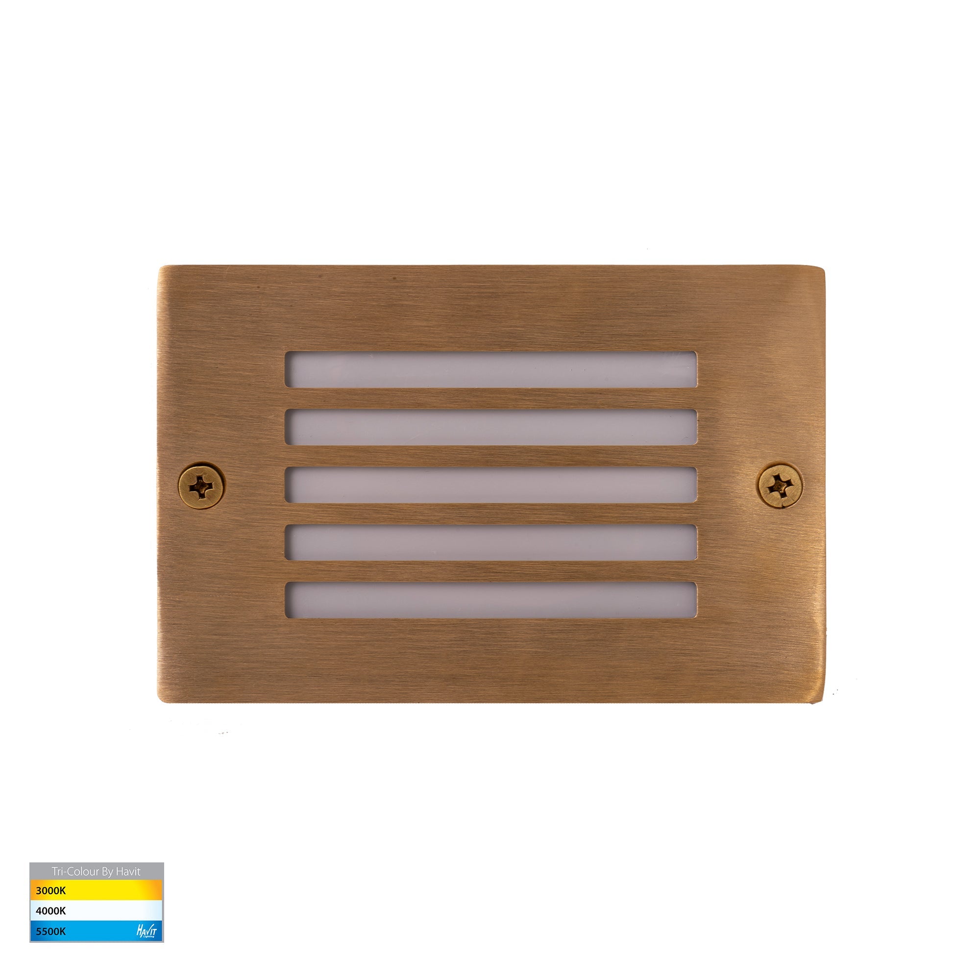 HV3295T-BR-12V - Ardam Solid Brass LED Step Light